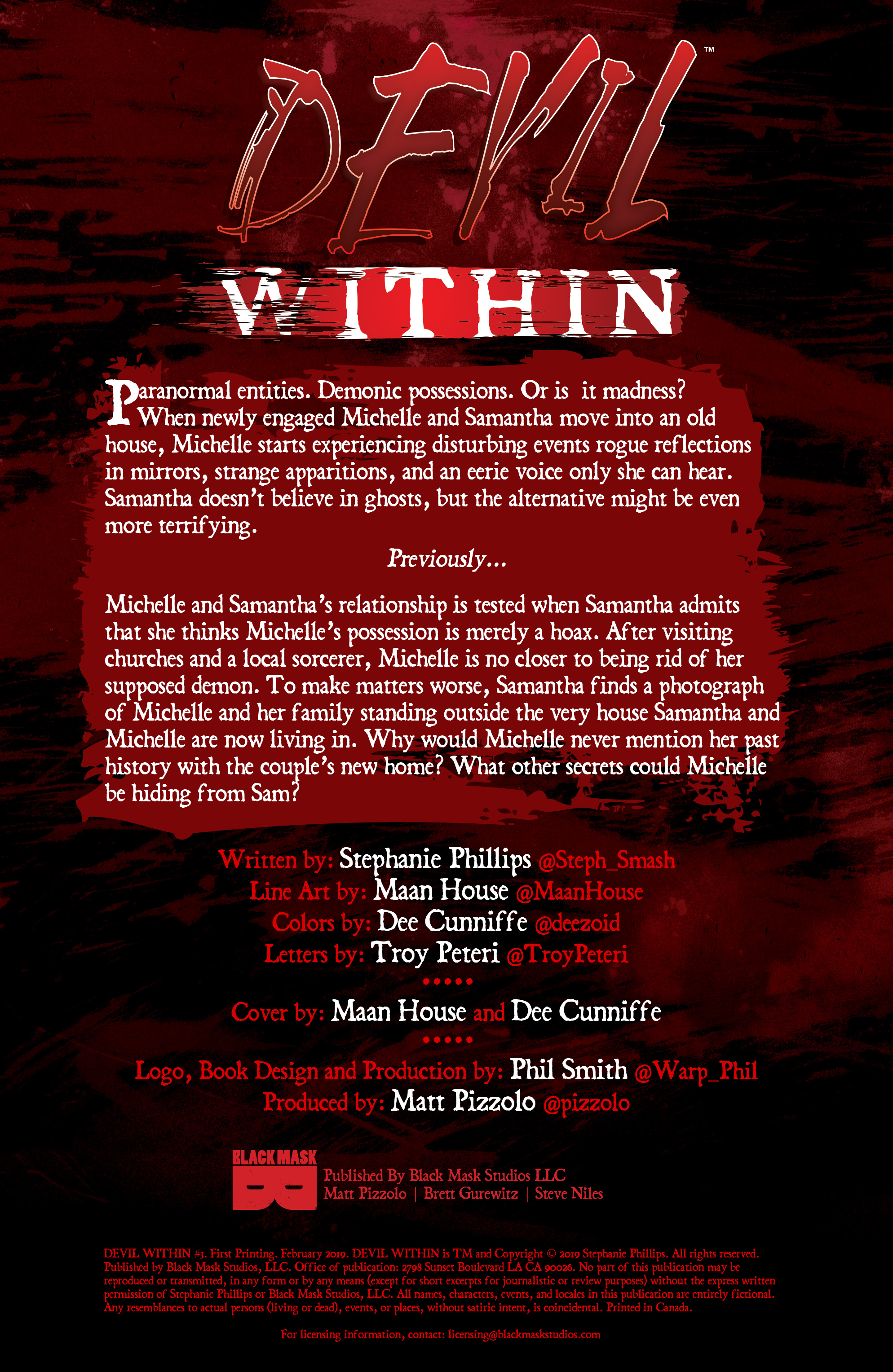 Devil Within (2018-): Chapter 3 - Page 2