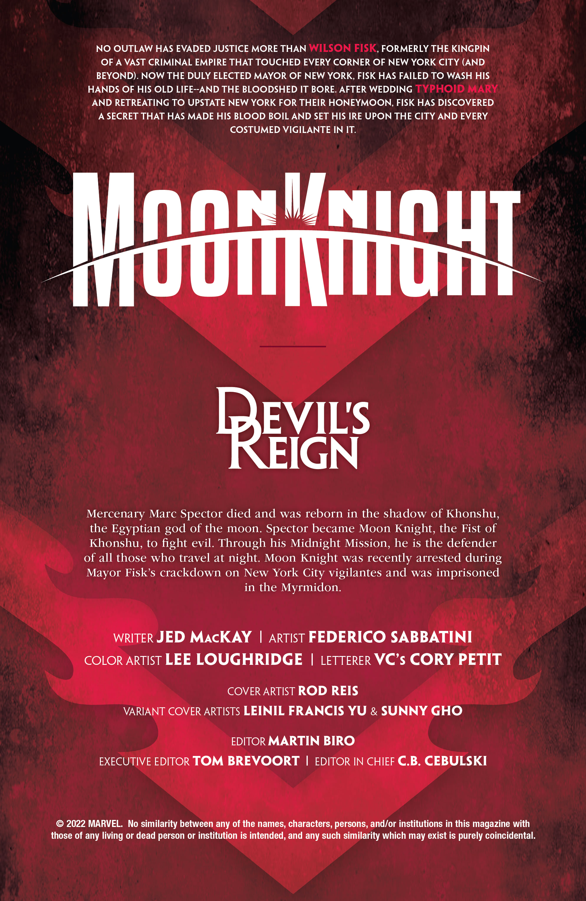 Devil's Reign: Moon Knight (2022-): Chapter 1 - Page 2