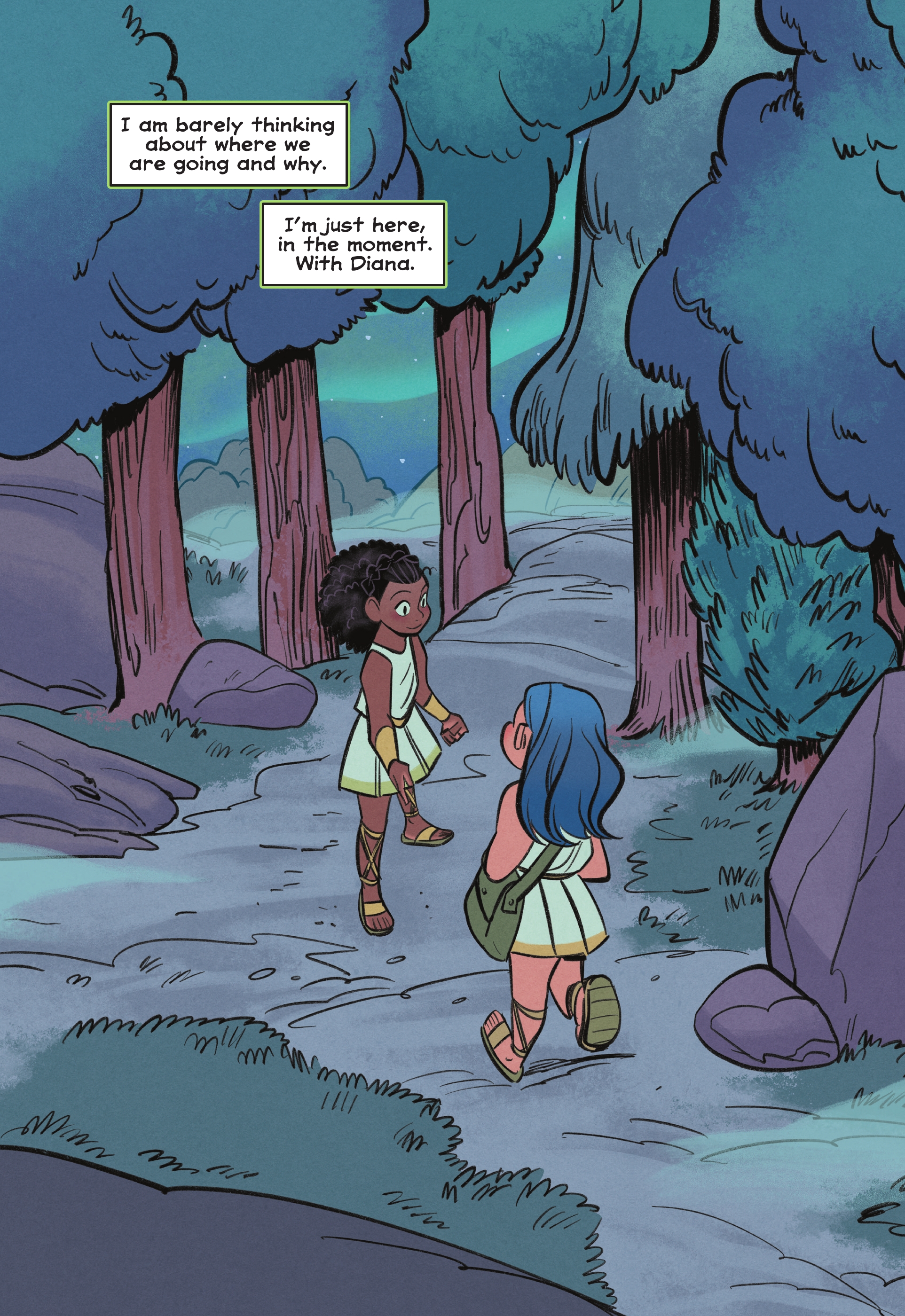 Diana and Nubia: Princesses of the Amazons (2022) issue GN - Page 111