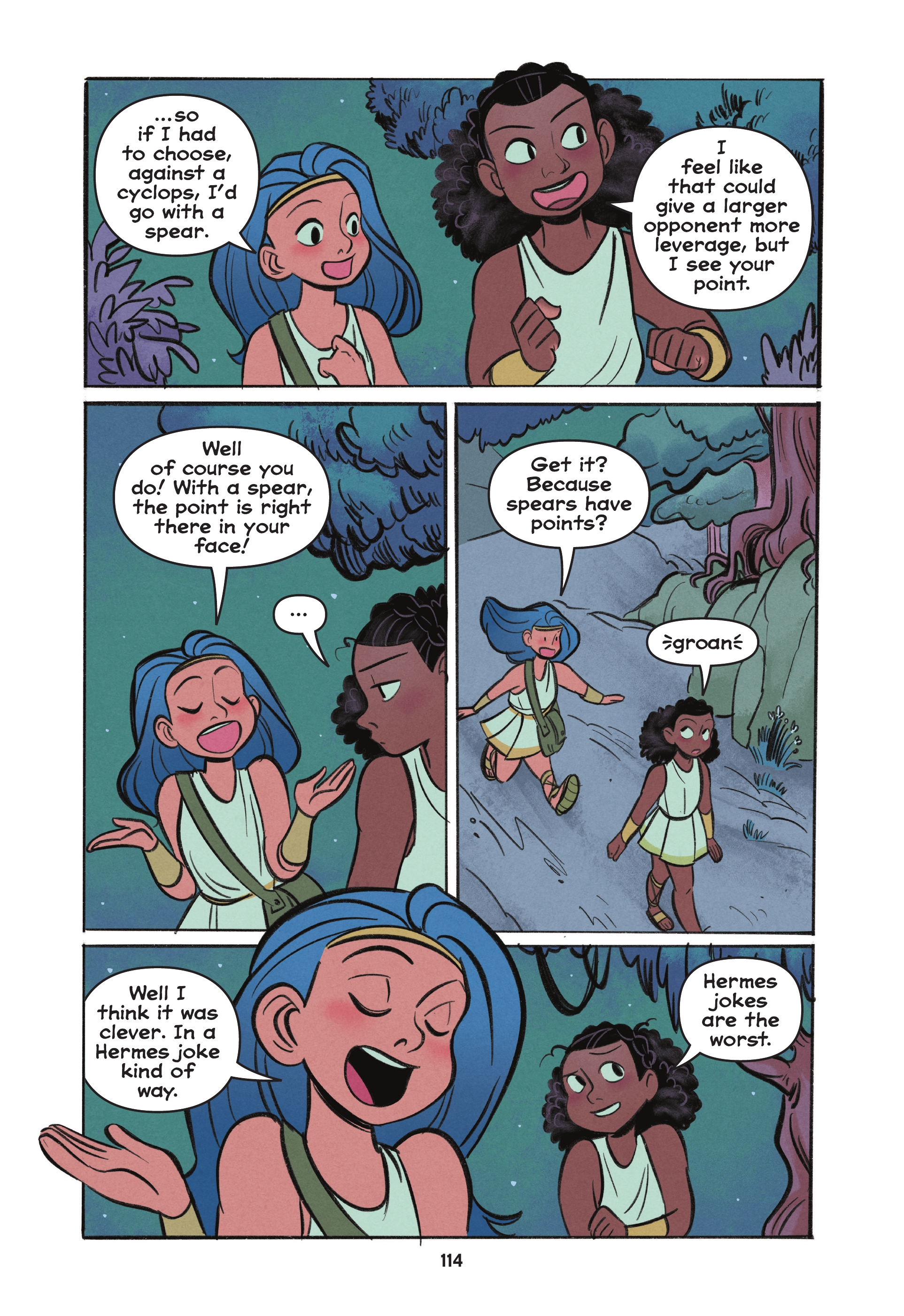 Diana and Nubia: Princesses of the Amazons (2022) issue GN - Page 112