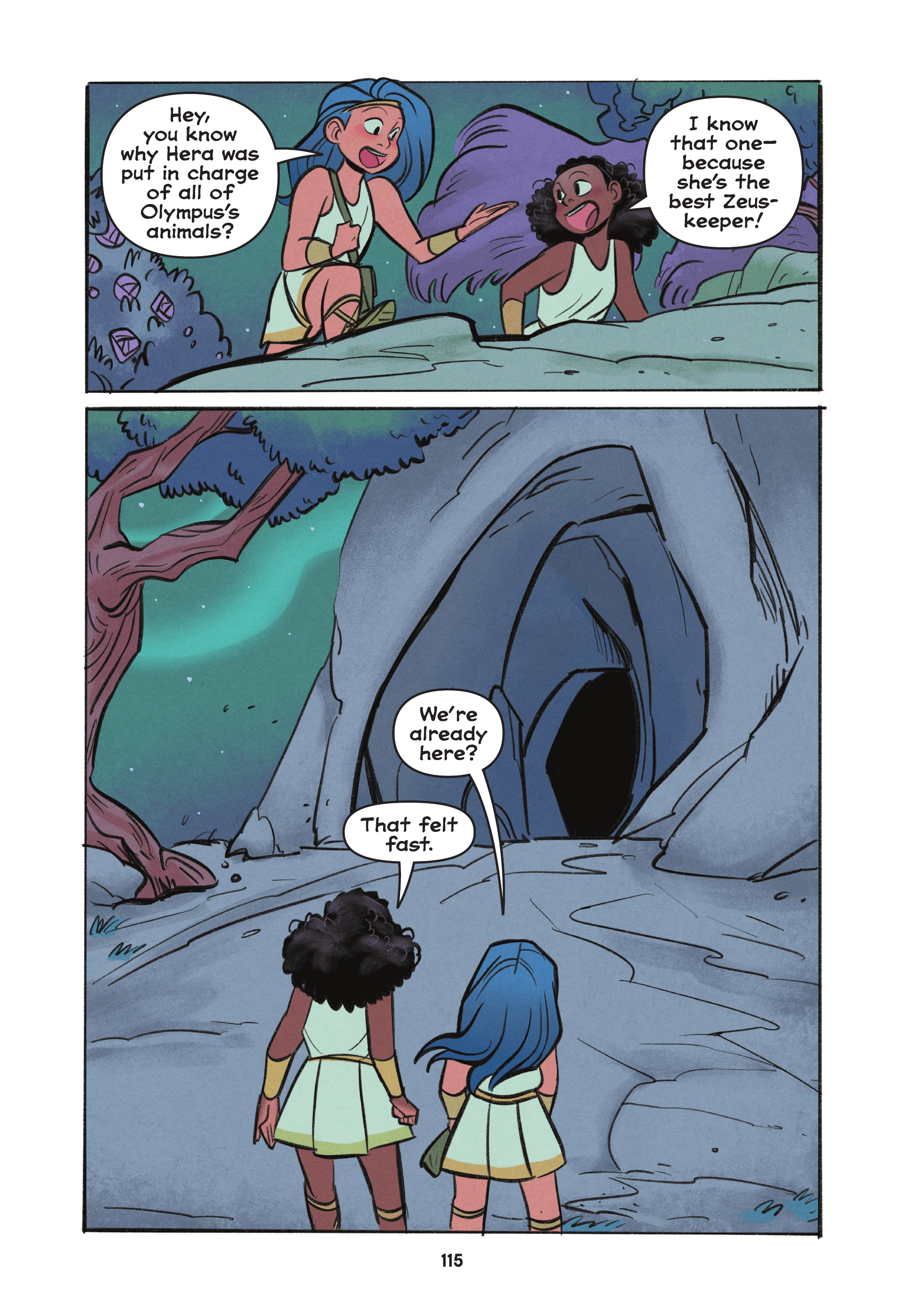 Diana and Nubia: Princesses of the Amazons (2022) issue GN - Page 113