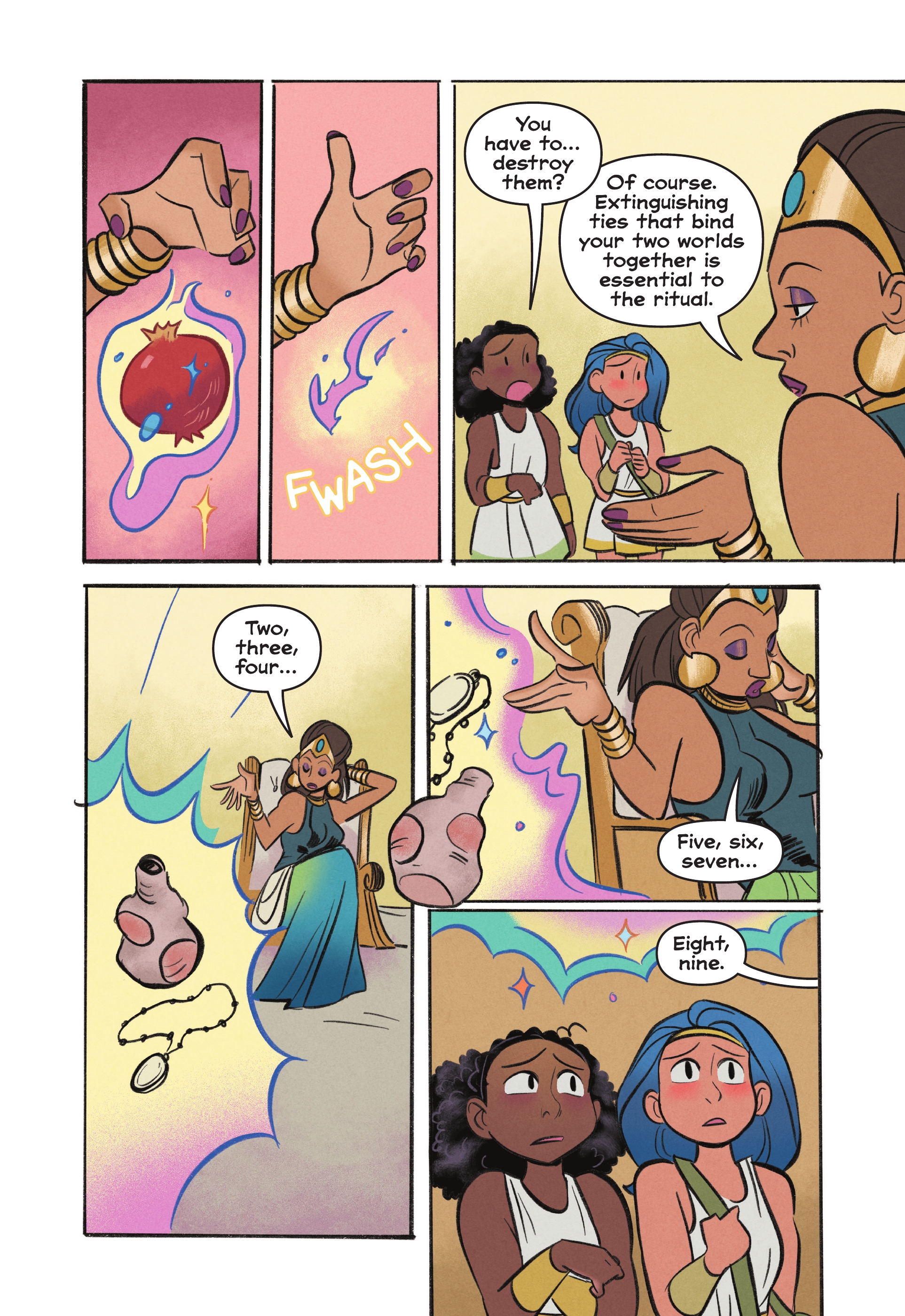 Diana and Nubia: Princesses of the Amazons (2022) issue GN - Page 116