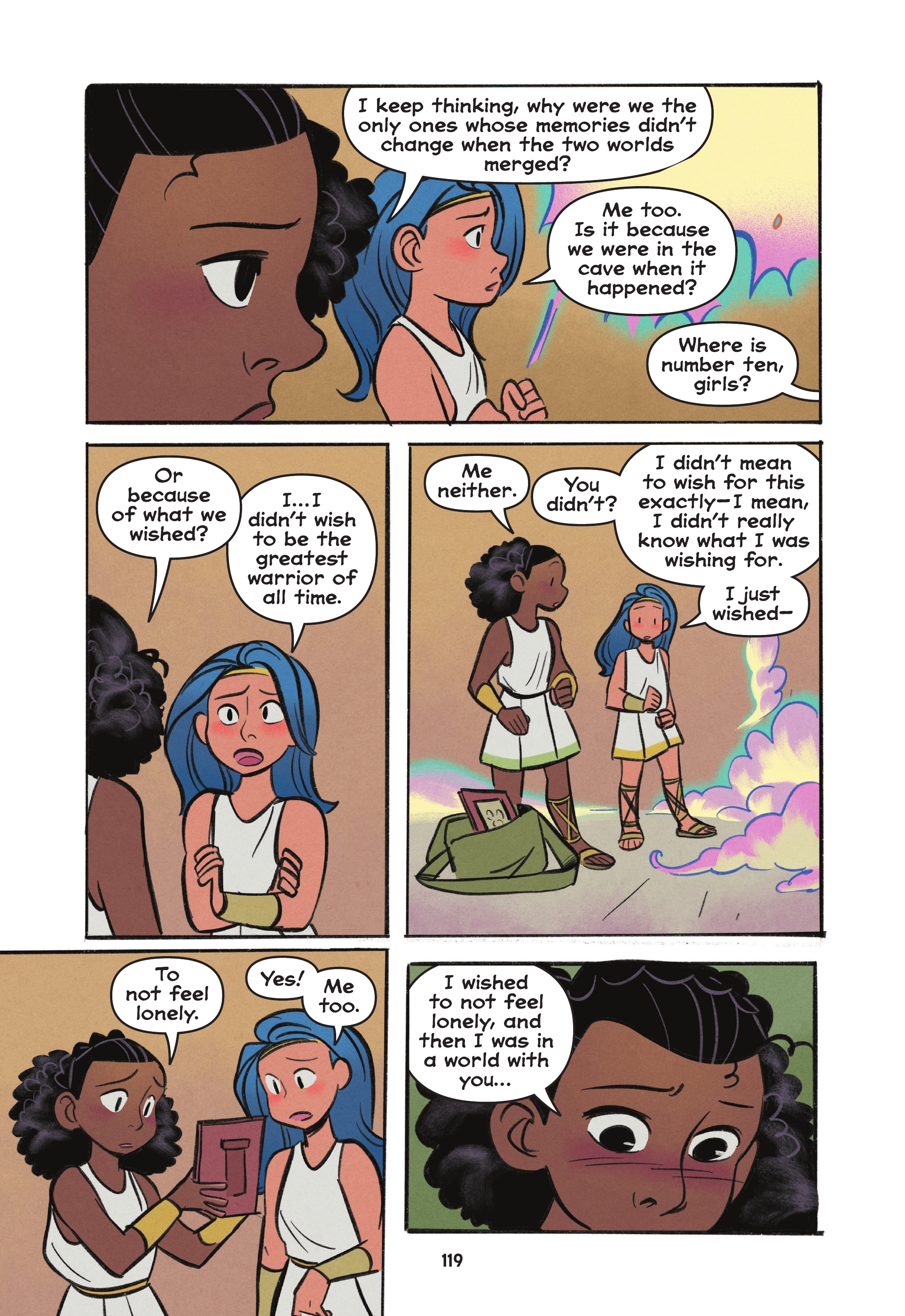 Diana and Nubia: Princesses of the Amazons (2022) issue GN - Page 117