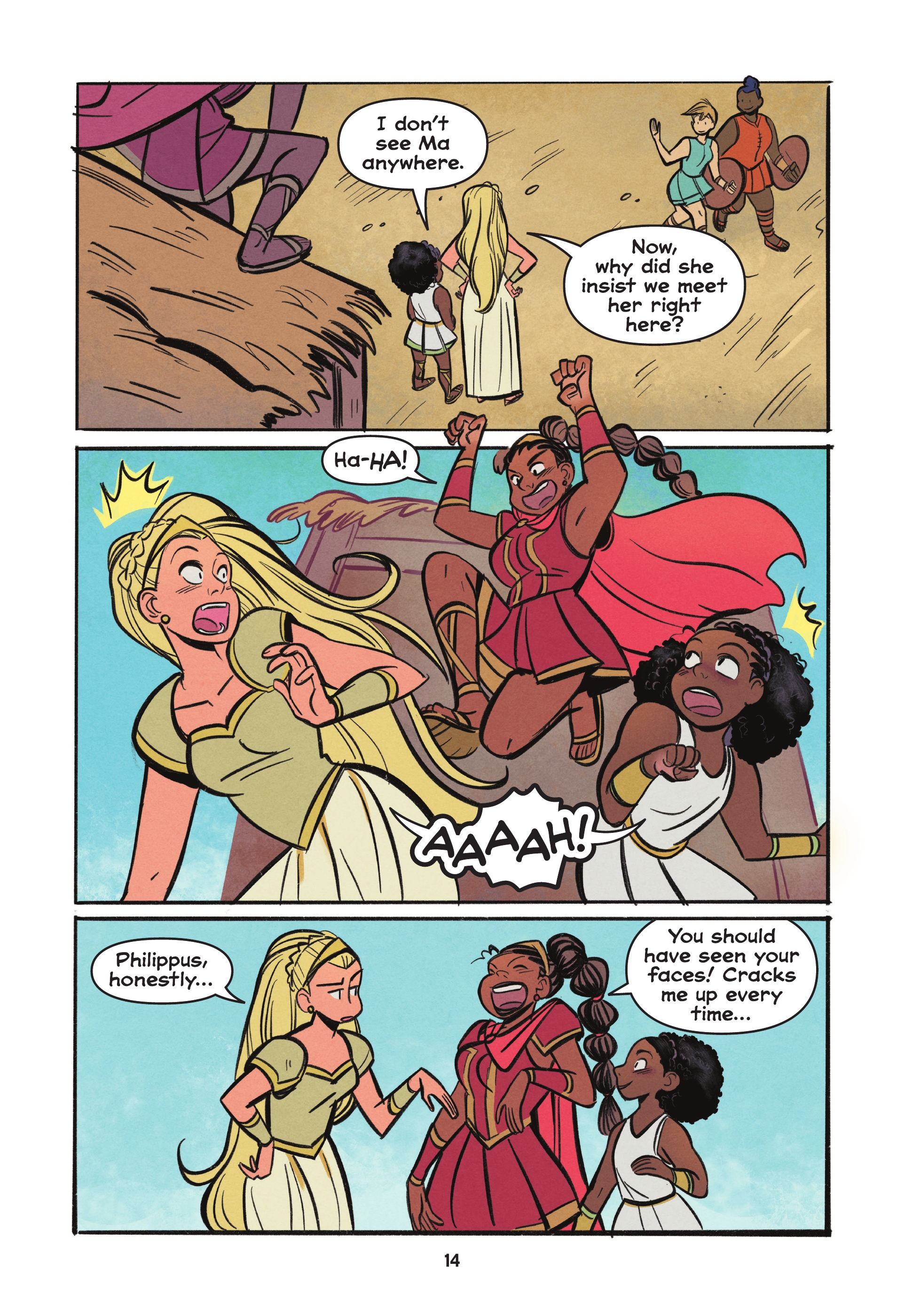 Diana and Nubia: Princesses of the Amazons (2022) issue GN - Page 12