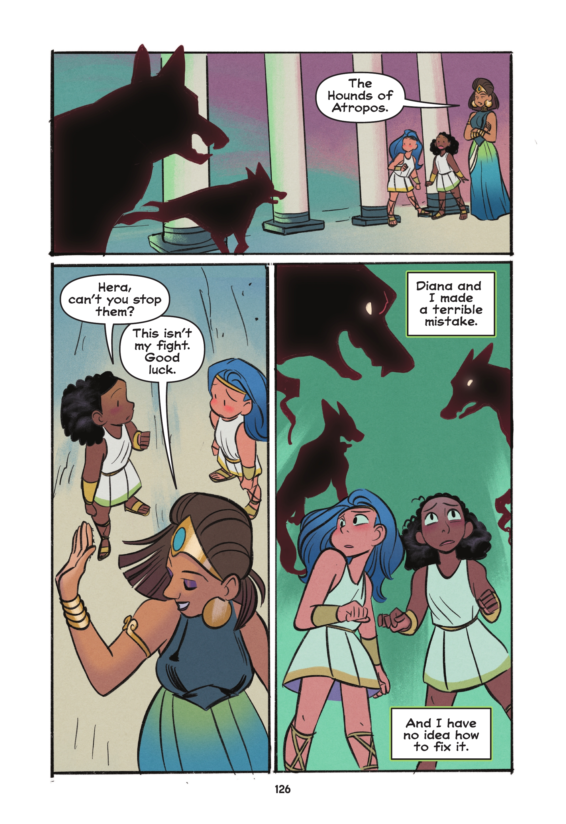 Diana and Nubia: Princesses of the Amazons (2022) issue GN - Page 124