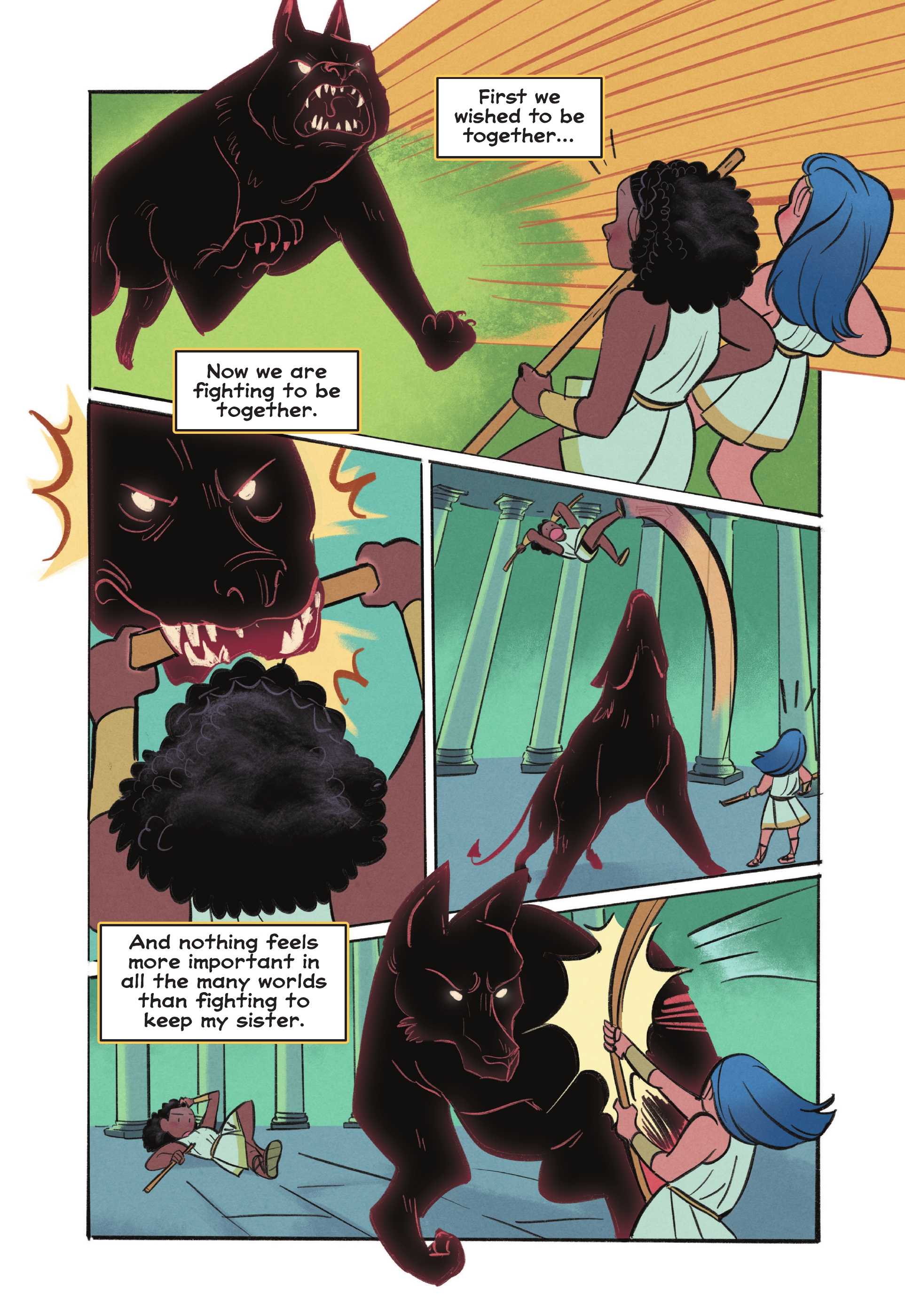 Diana and Nubia: Princesses of the Amazons (2022) issue GN - Page 136