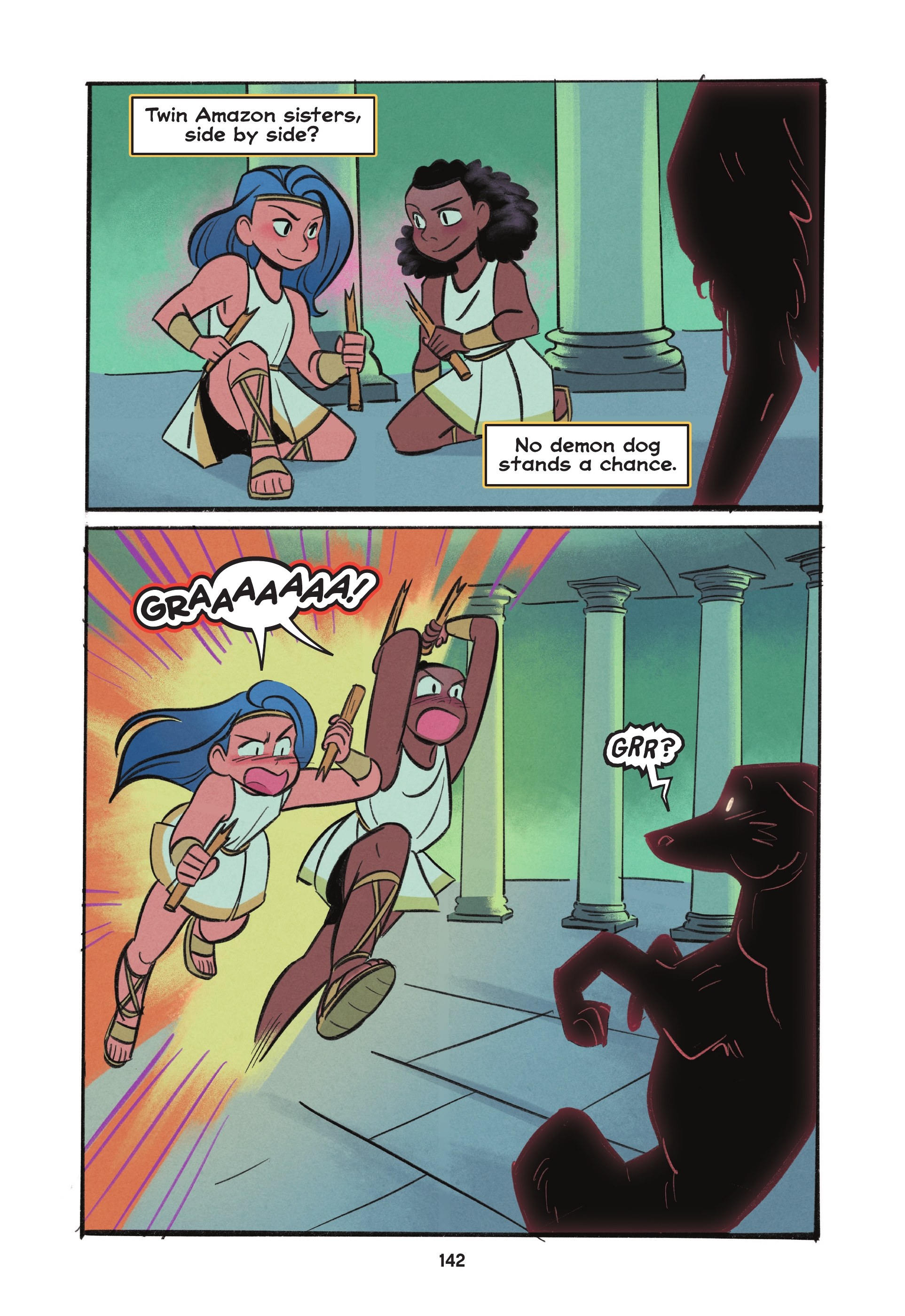 Diana and Nubia: Princesses of the Amazons (2022) issue GN - Page 139