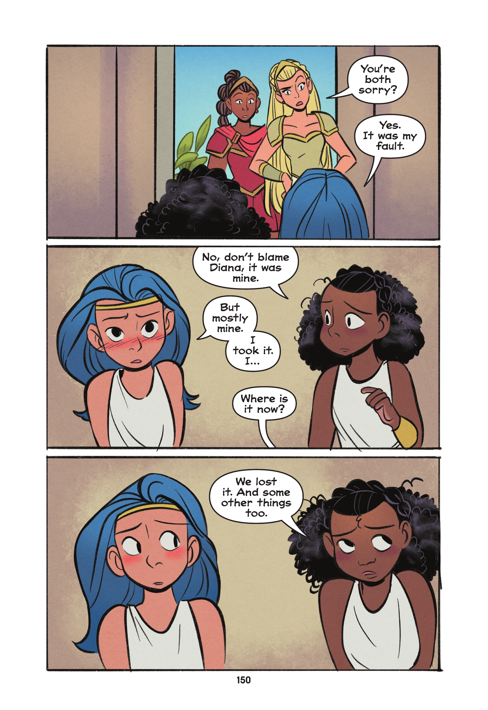 Diana and Nubia: Princesses of the Amazons (2022) issue GN - Page 147