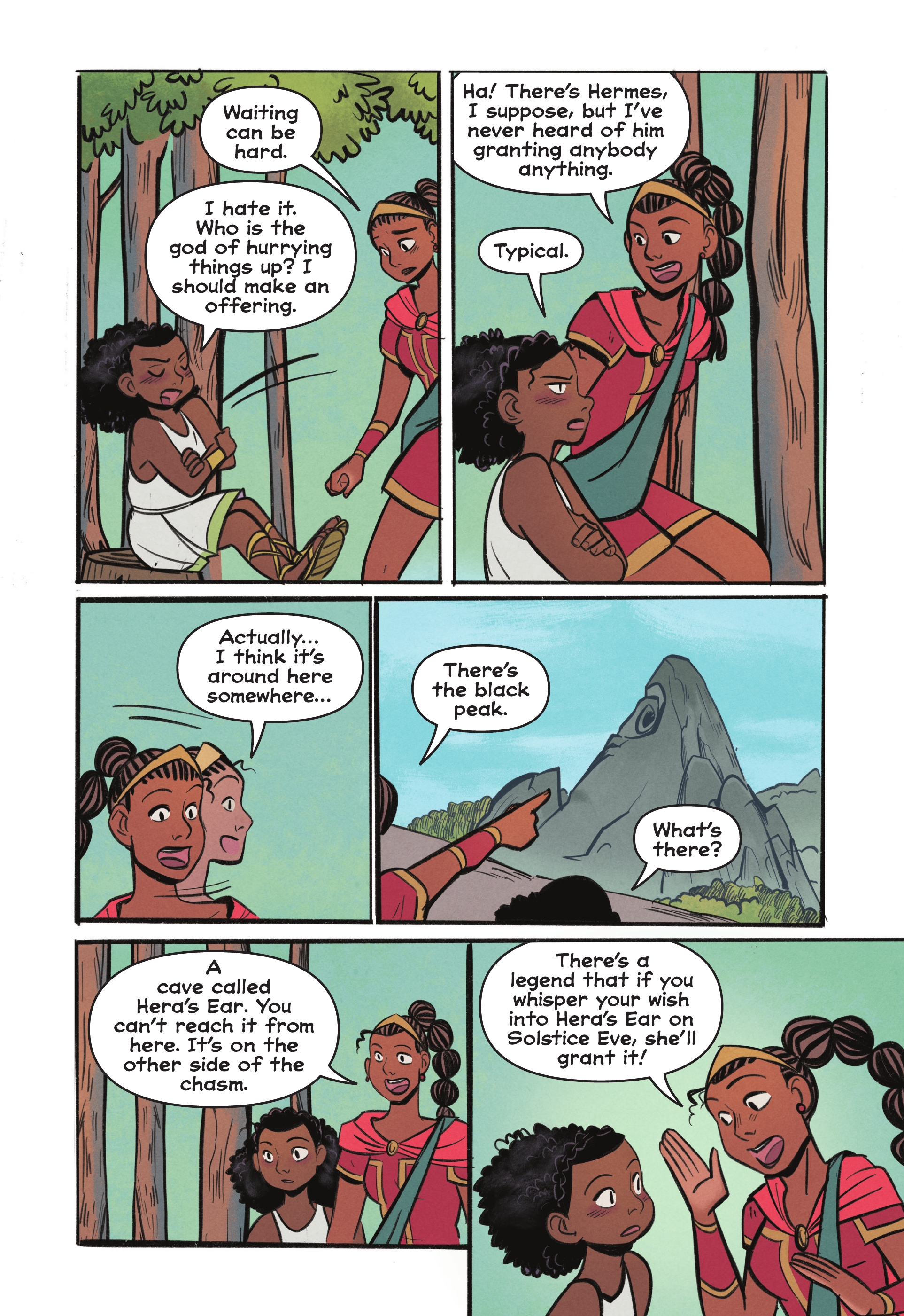 Diana and Nubia: Princesses of the Amazons (2022) issue GN - Page 15