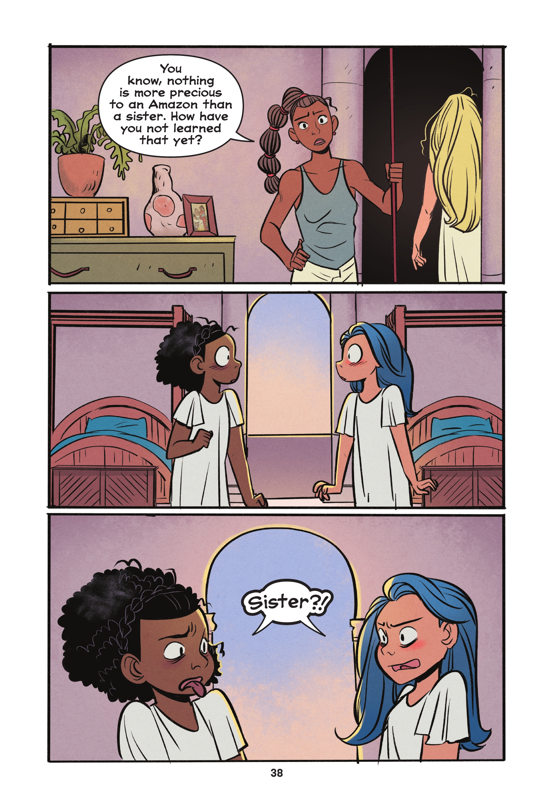 Diana and Nubia: Princesses of the Amazons (2022) issue GN - Page 36