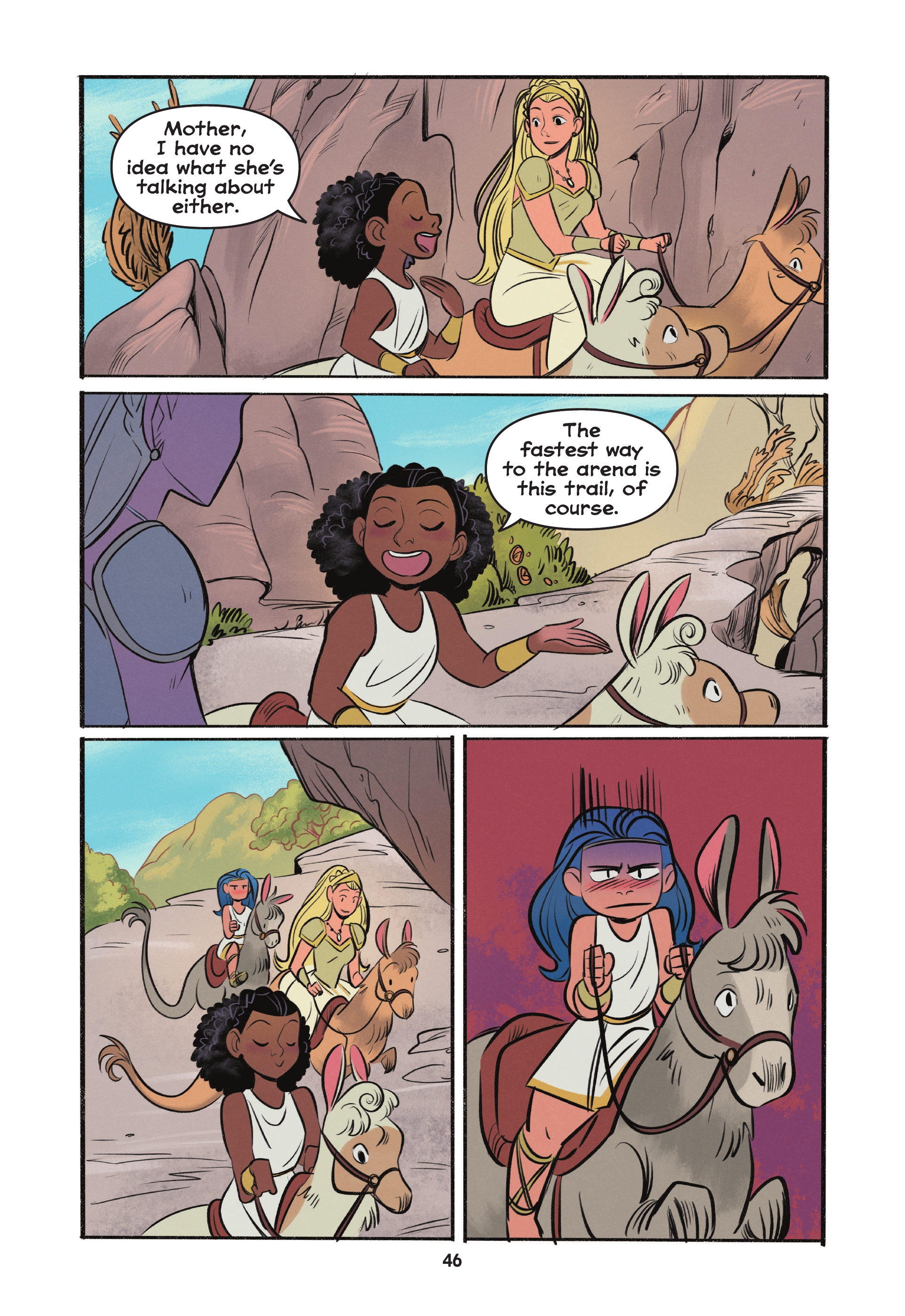 Diana and Nubia: Princesses of the Amazons (2022) issue GN - Page 44