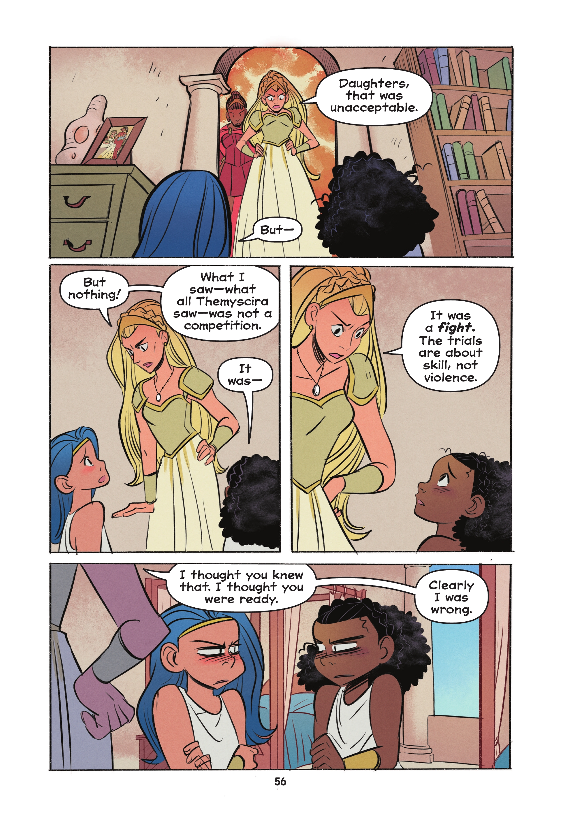 Diana and Nubia: Princesses of the Amazons (2022) issue GN - Page 54