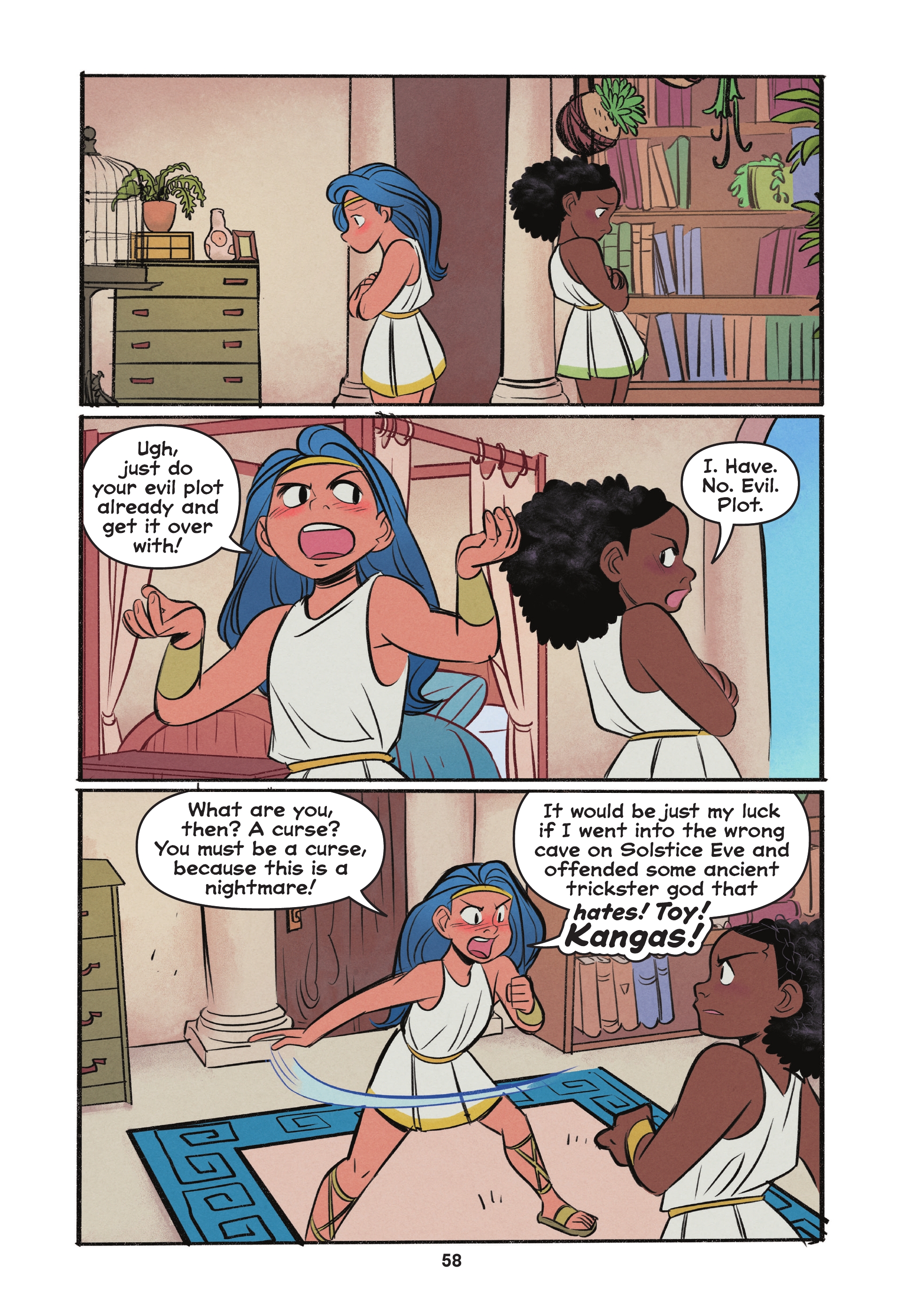 Diana and Nubia: Princesses of the Amazons (2022) issue GN - Page 56