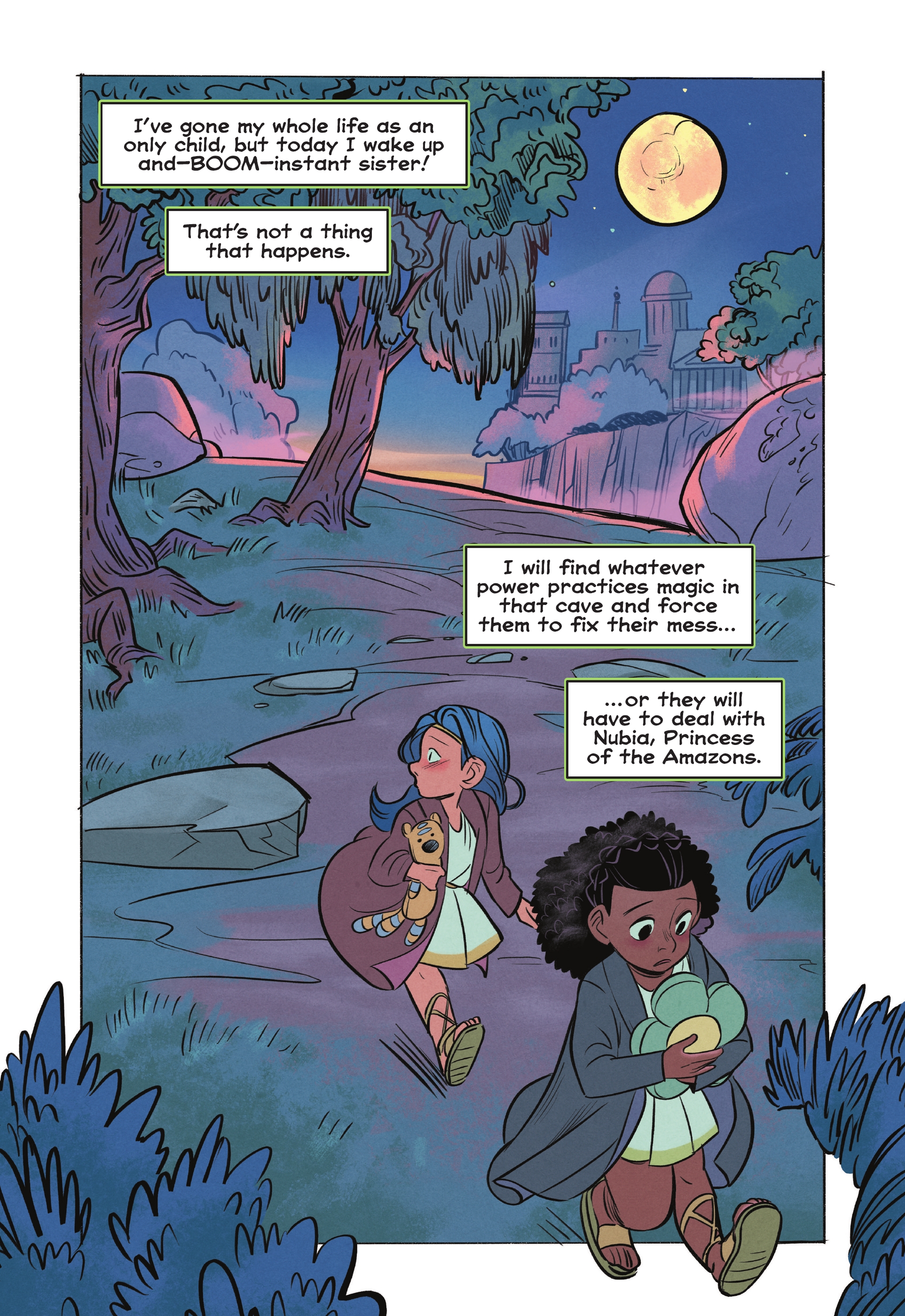 Diana and Nubia: Princesses of the Amazons (2022) issue GN - Page 61