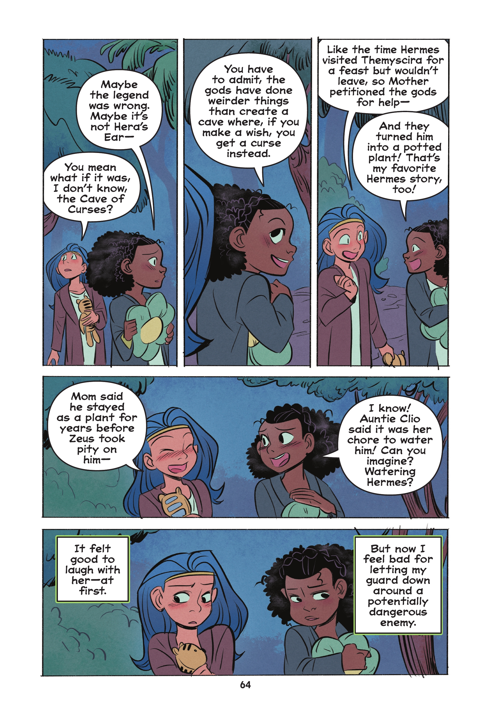 Diana and Nubia: Princesses of the Amazons (2022) issue GN - Page 62