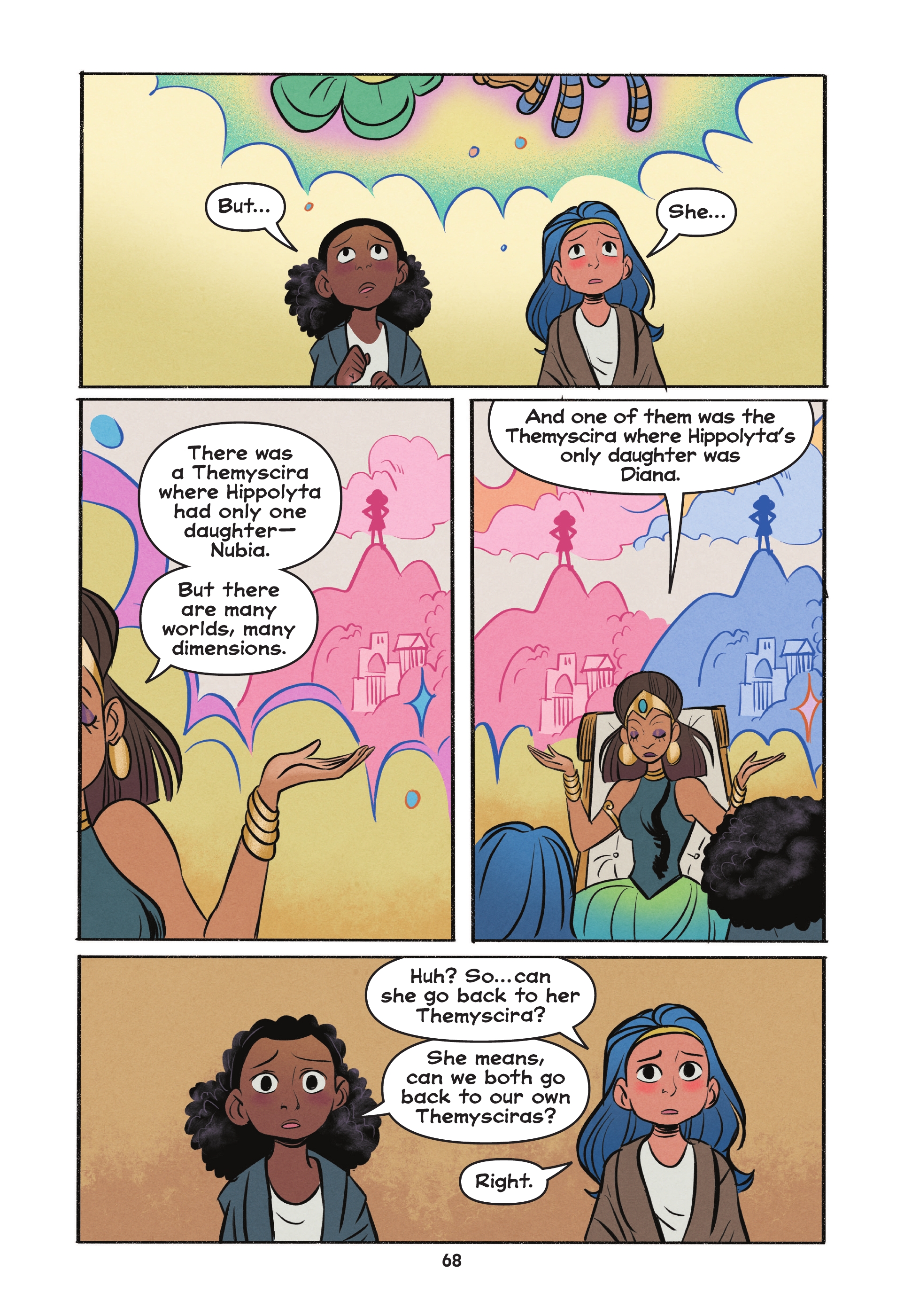 Diana and Nubia: Princesses of the Amazons (2022) issue GN - Page 66