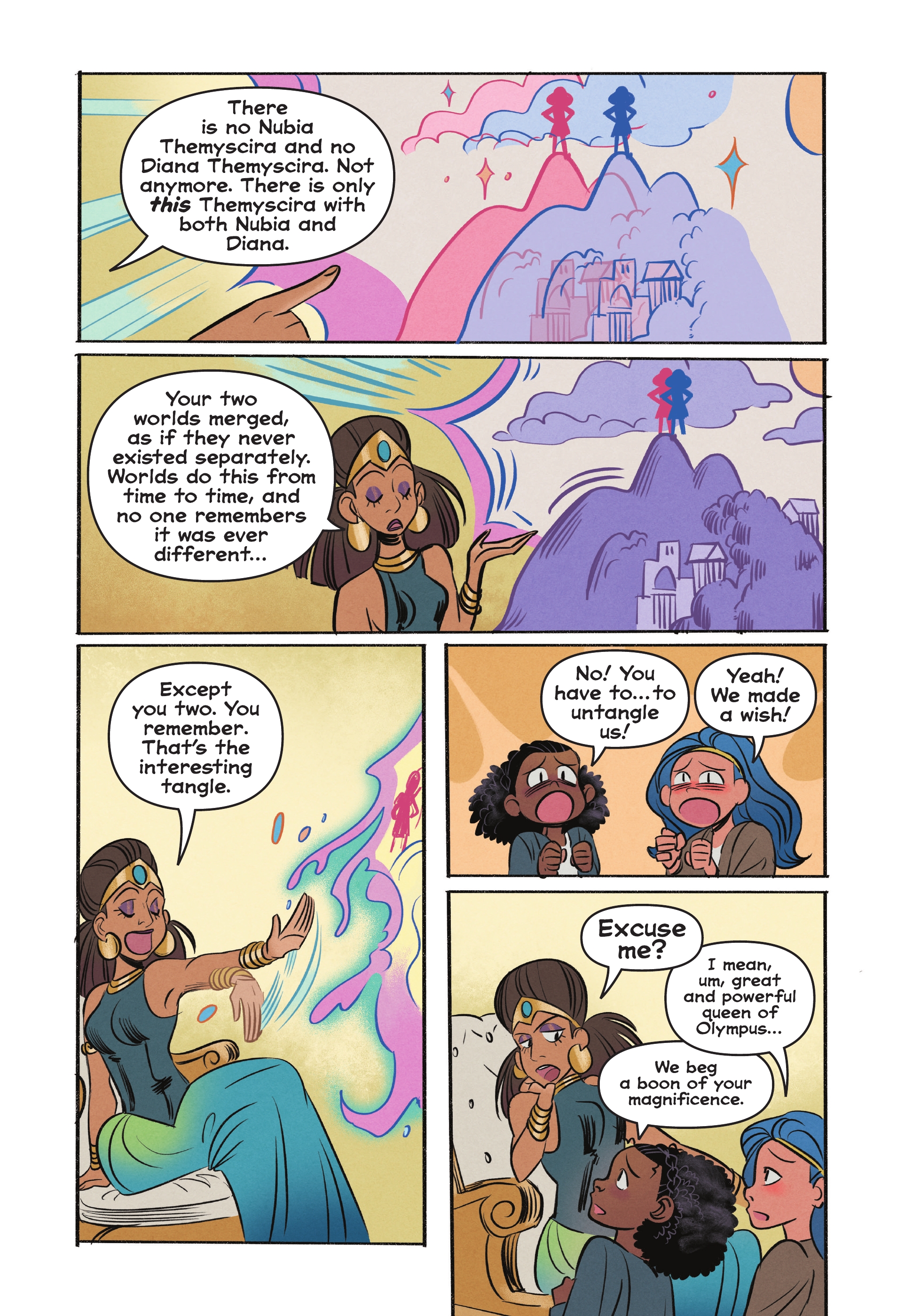 Diana and Nubia: Princesses of the Amazons (2022) issue GN - Page 67