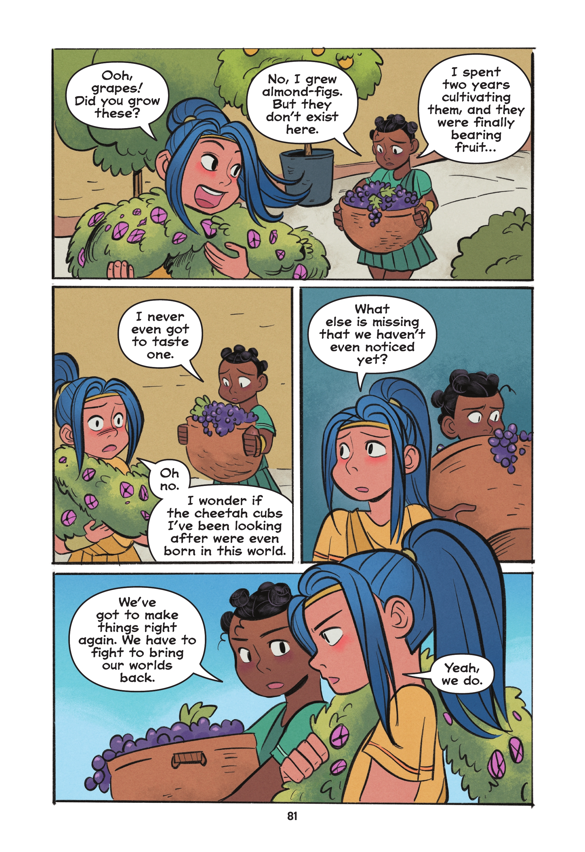 Diana and Nubia: Princesses of the Amazons (2022) issue GN - Page 79