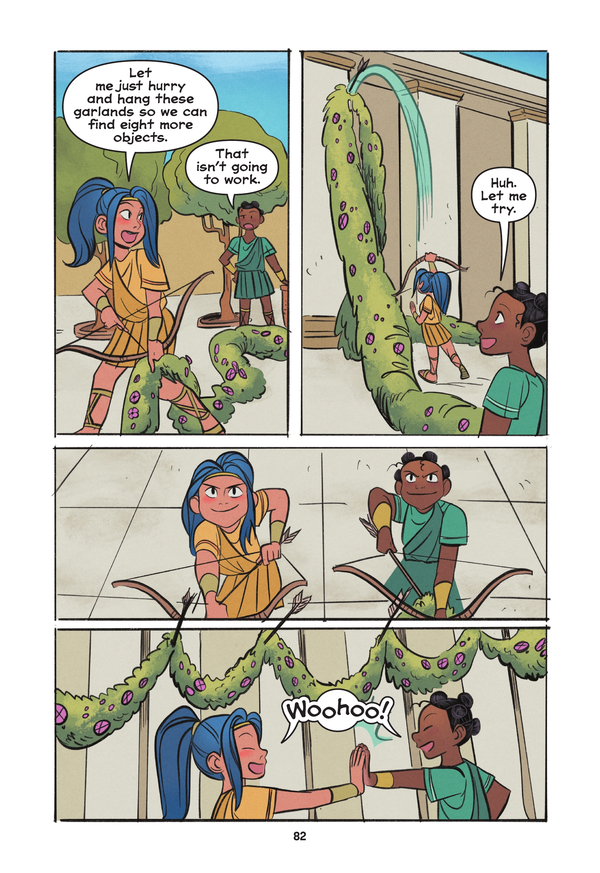 Diana and Nubia: Princesses of the Amazons (2022) issue GN - Page 80