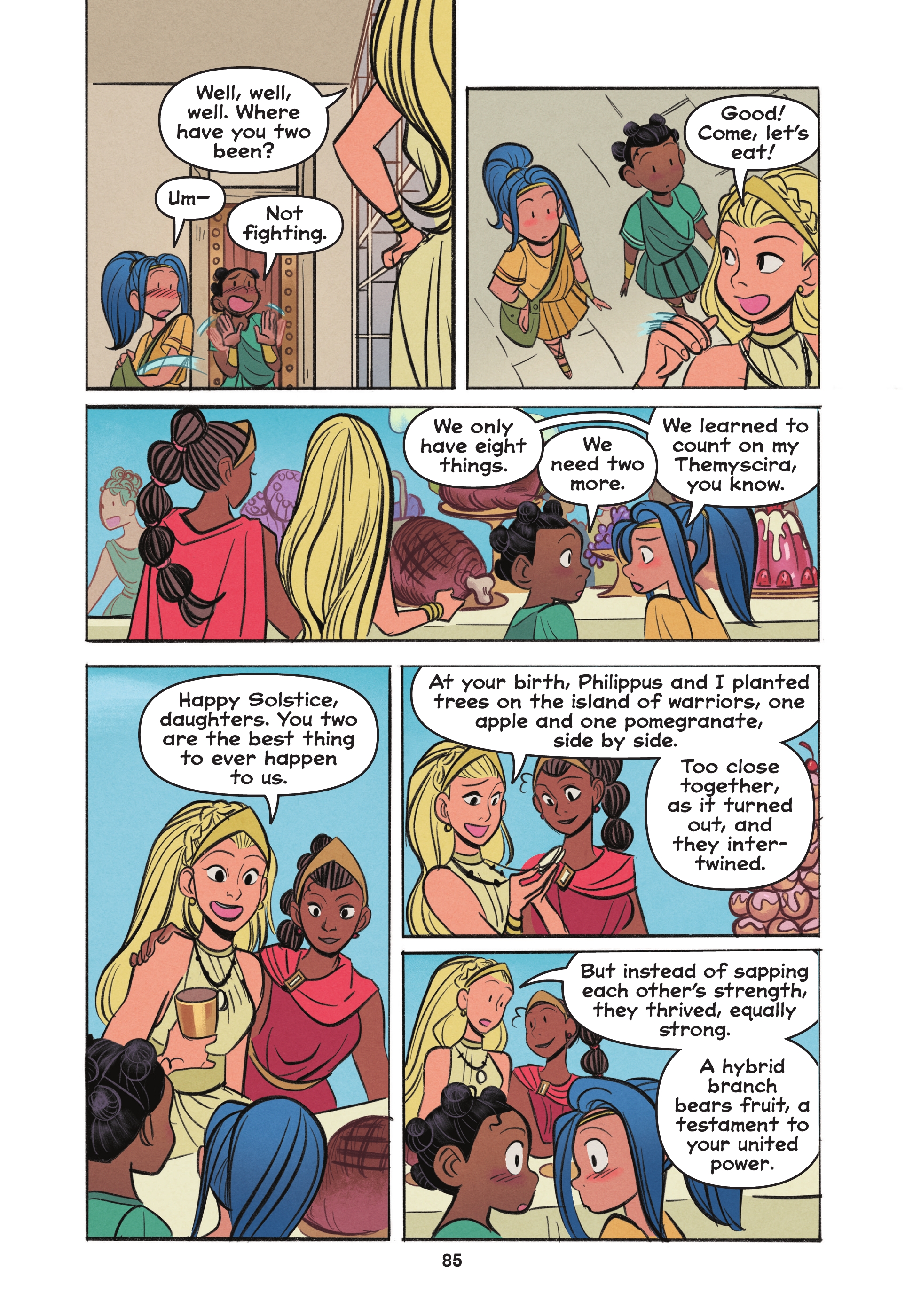 Diana and Nubia: Princesses of the Amazons (2022) issue GN - Page 83