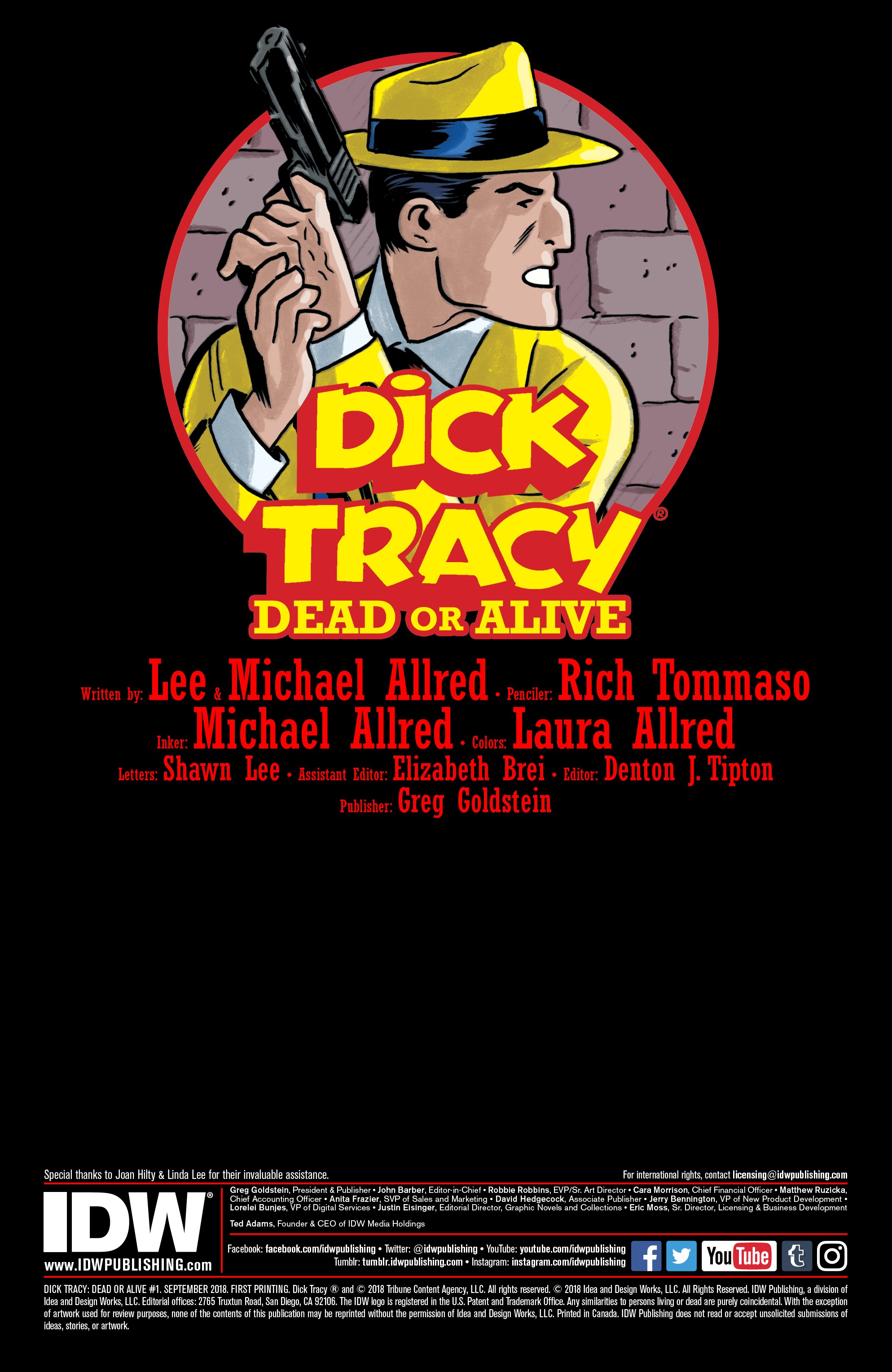 Dick Tracy: Dead or Alive (2018-): Chapter 1 - Page 2