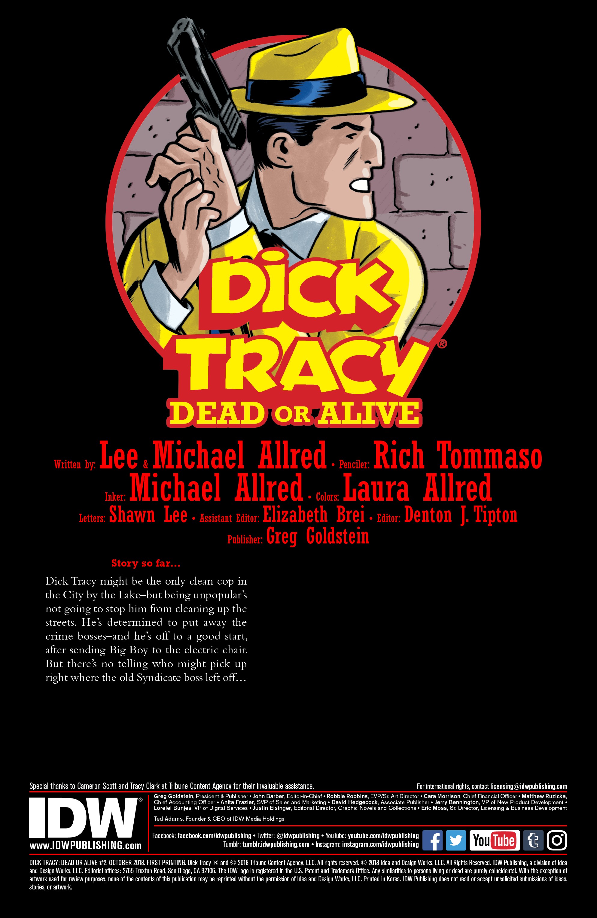 Dick Tracy: Dead or Alive (2018-): Chapter 2 - Page 2