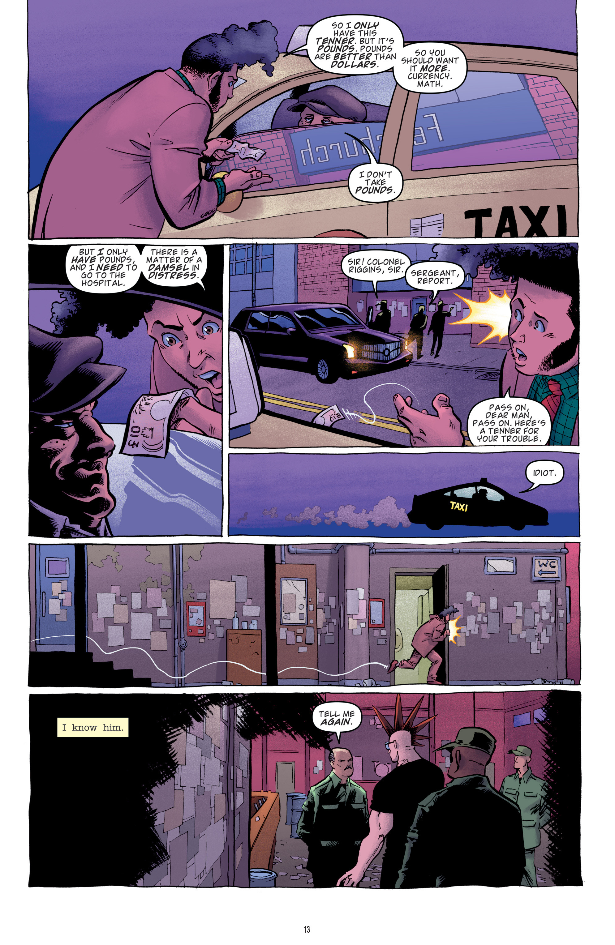 Dirk Gently: The Salmon of Doubt (2016-) issue 3 - Page 14