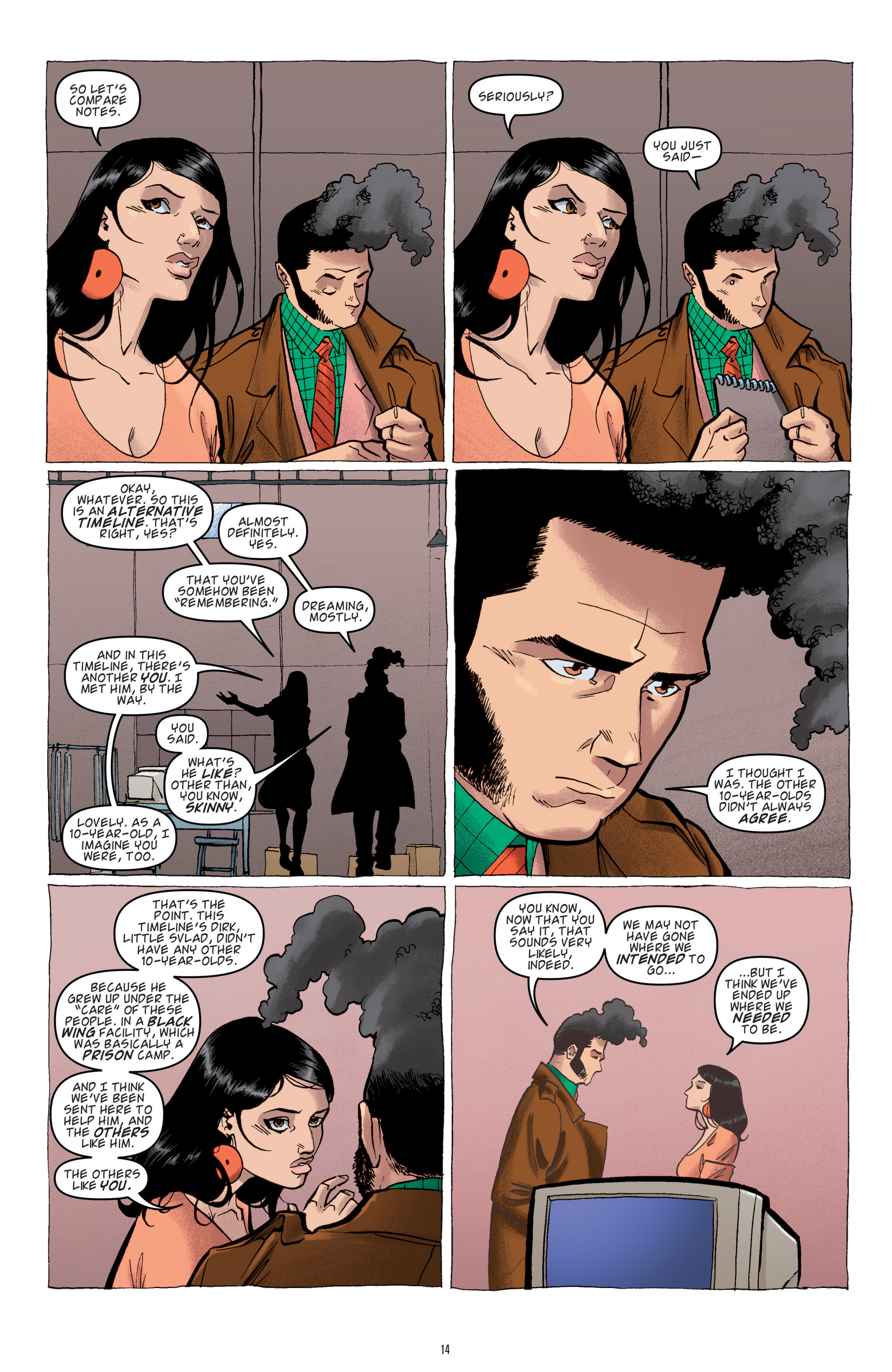 Dirk Gently: The Salmon of Doubt (2016-) issue 7 - Page 14