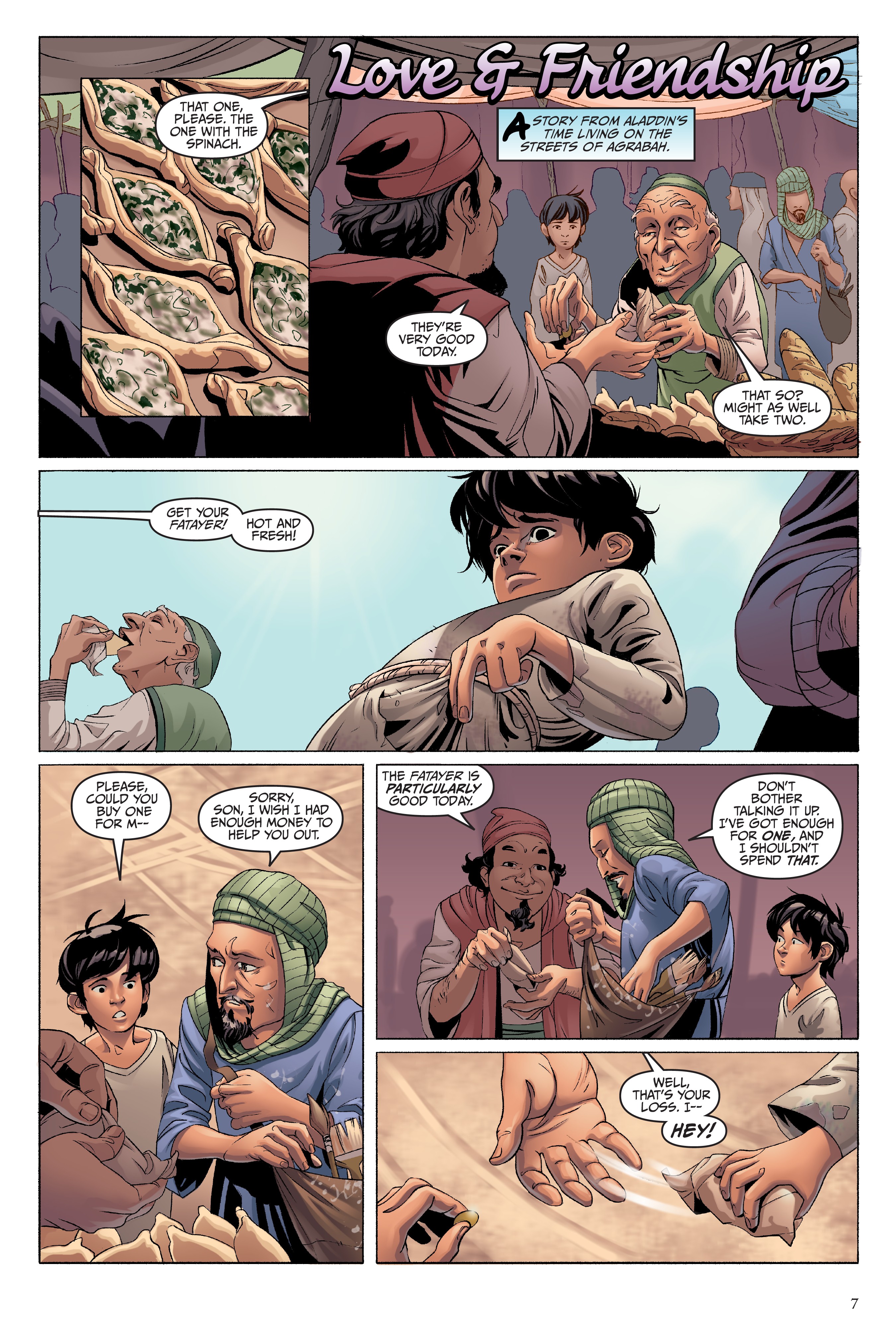 Disney Aladdin: Four Tales of Agrabah  (2019) issue 1 - Page 7