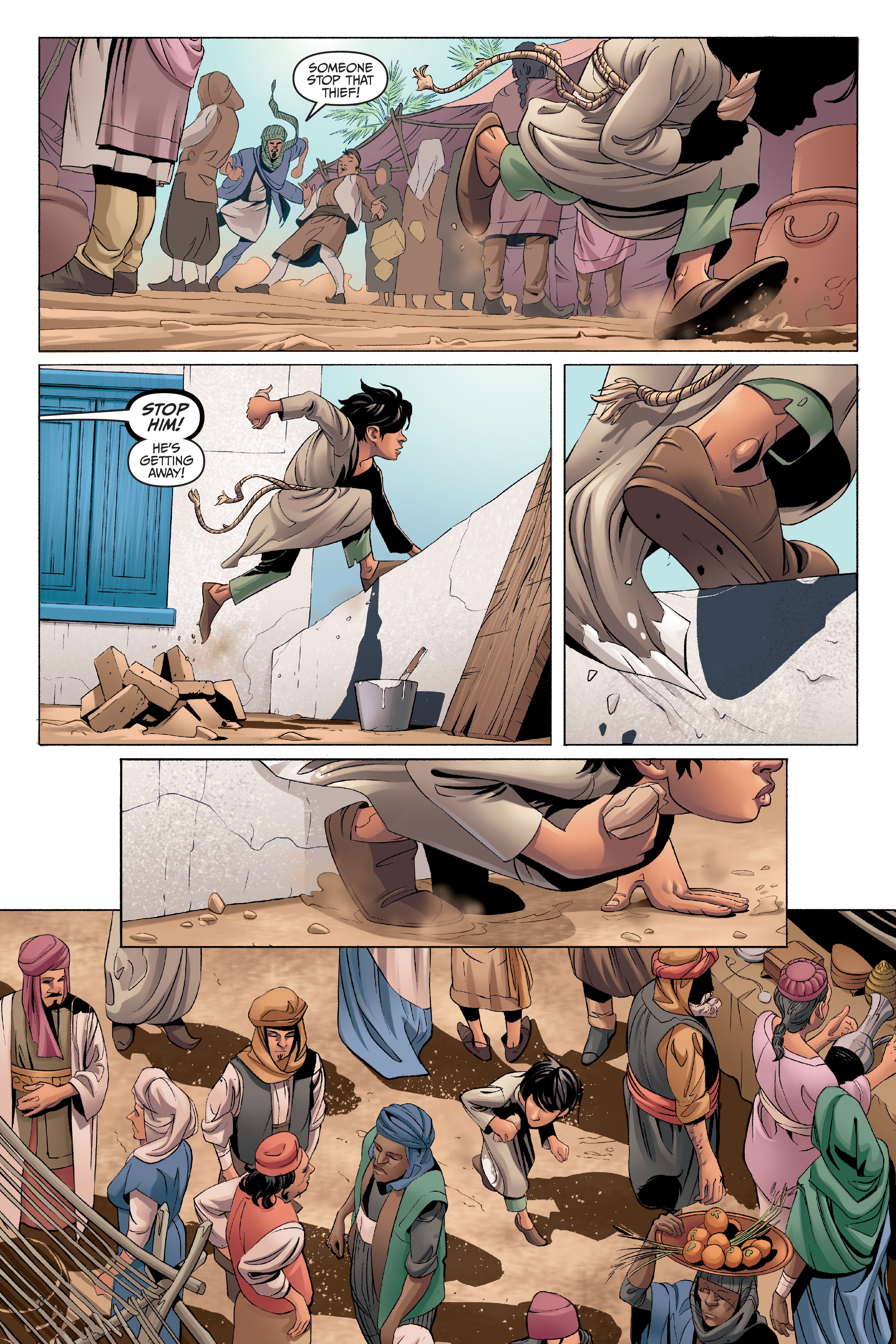 Disney Aladdin: Four Tales of Agrabah  (2019) issue 1 - Page 8