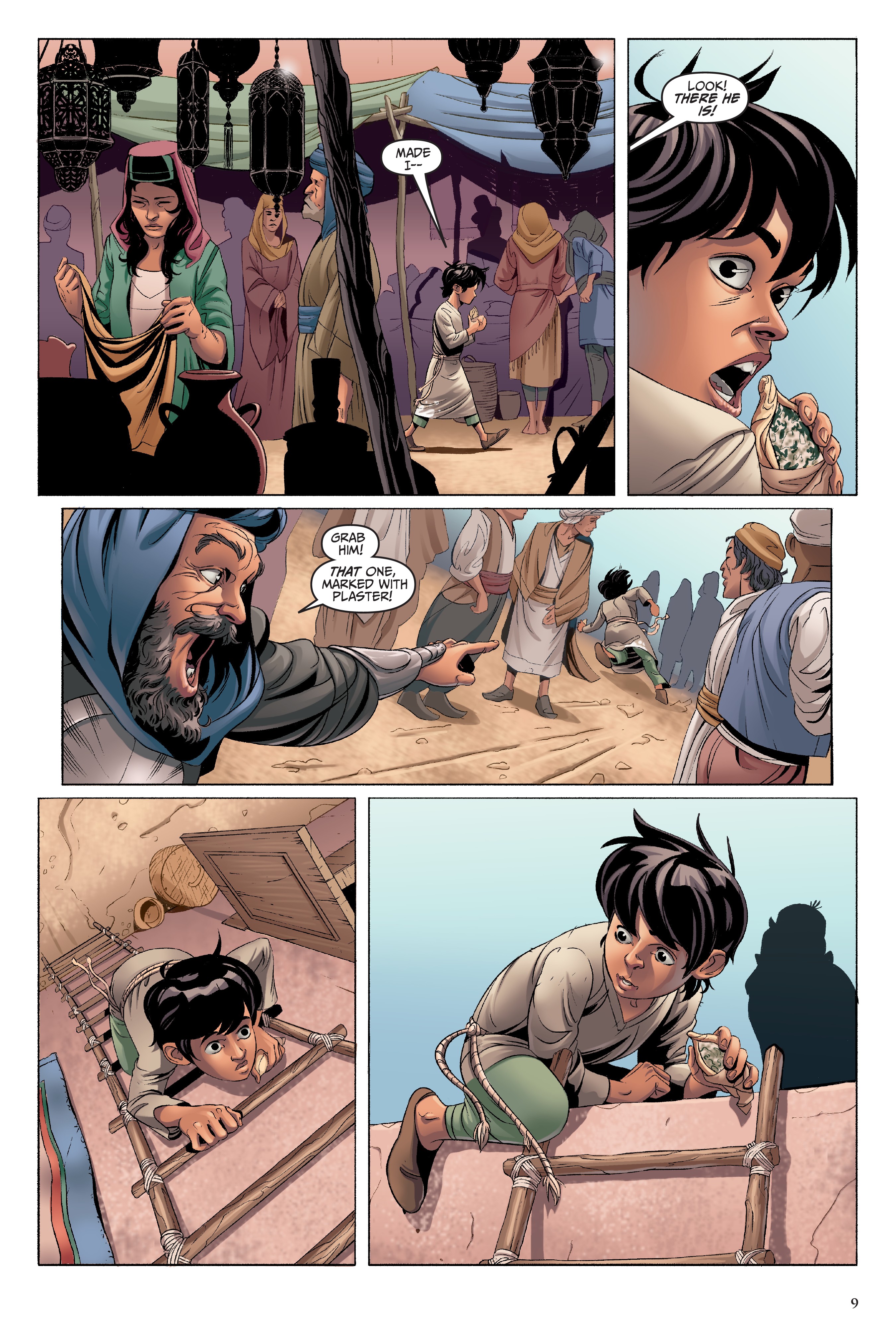 Disney Aladdin: Four Tales of Agrabah  (2019) issue 1 - Page 9