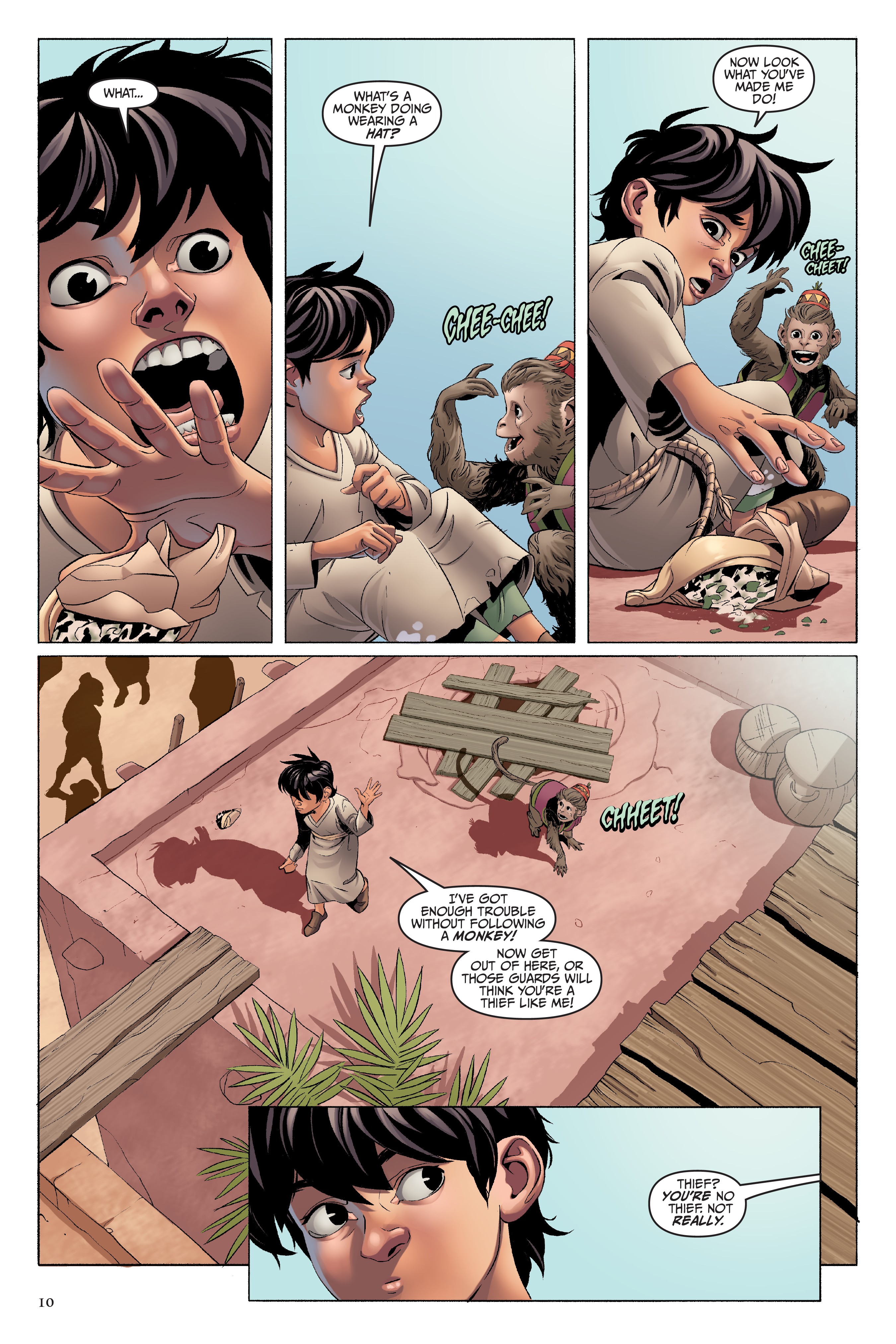 Disney Aladdin: Four Tales of Agrabah  (2019) issue 1 - Page 10