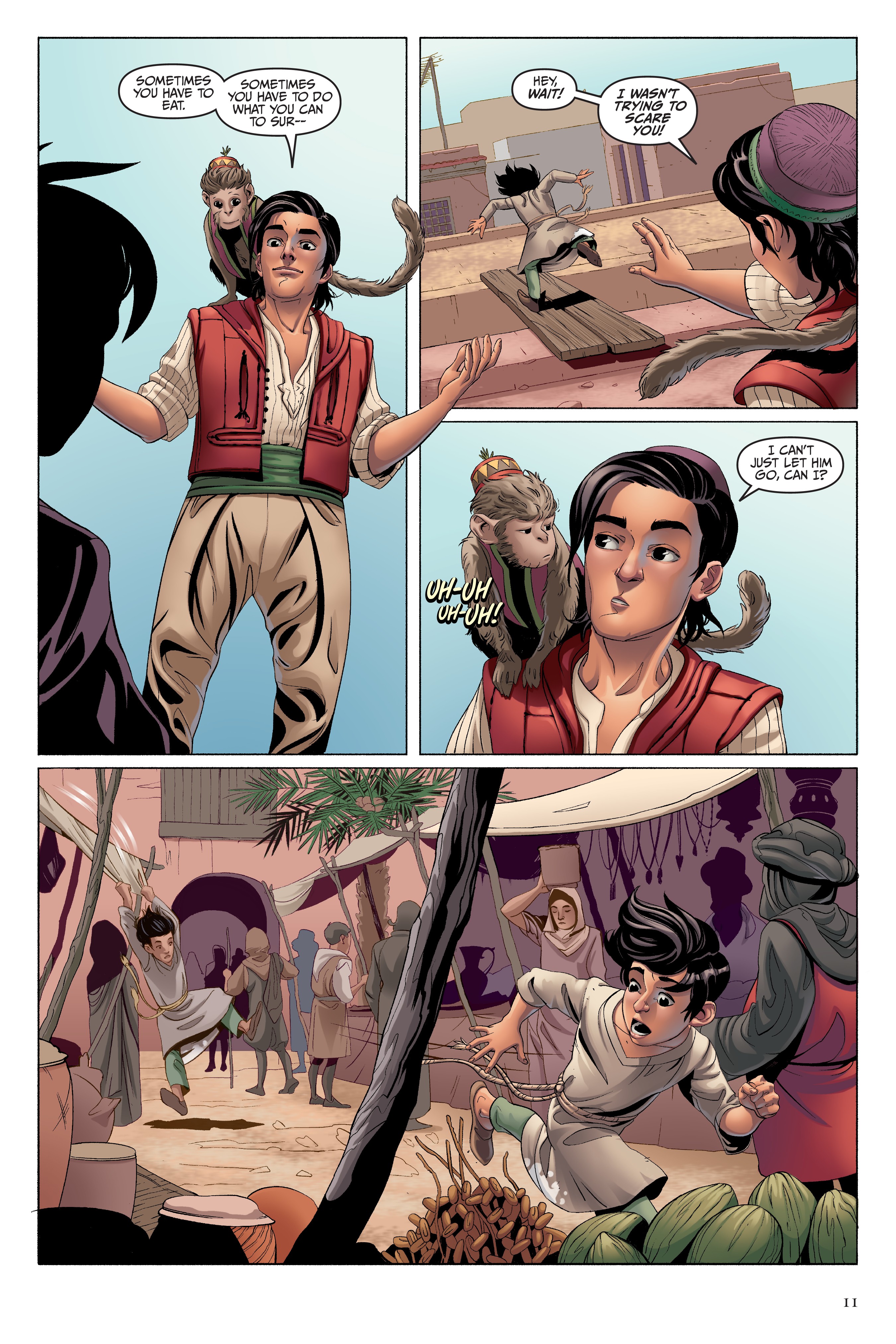 Disney Aladdin: Four Tales of Agrabah  (2019) issue 1 - Page 11