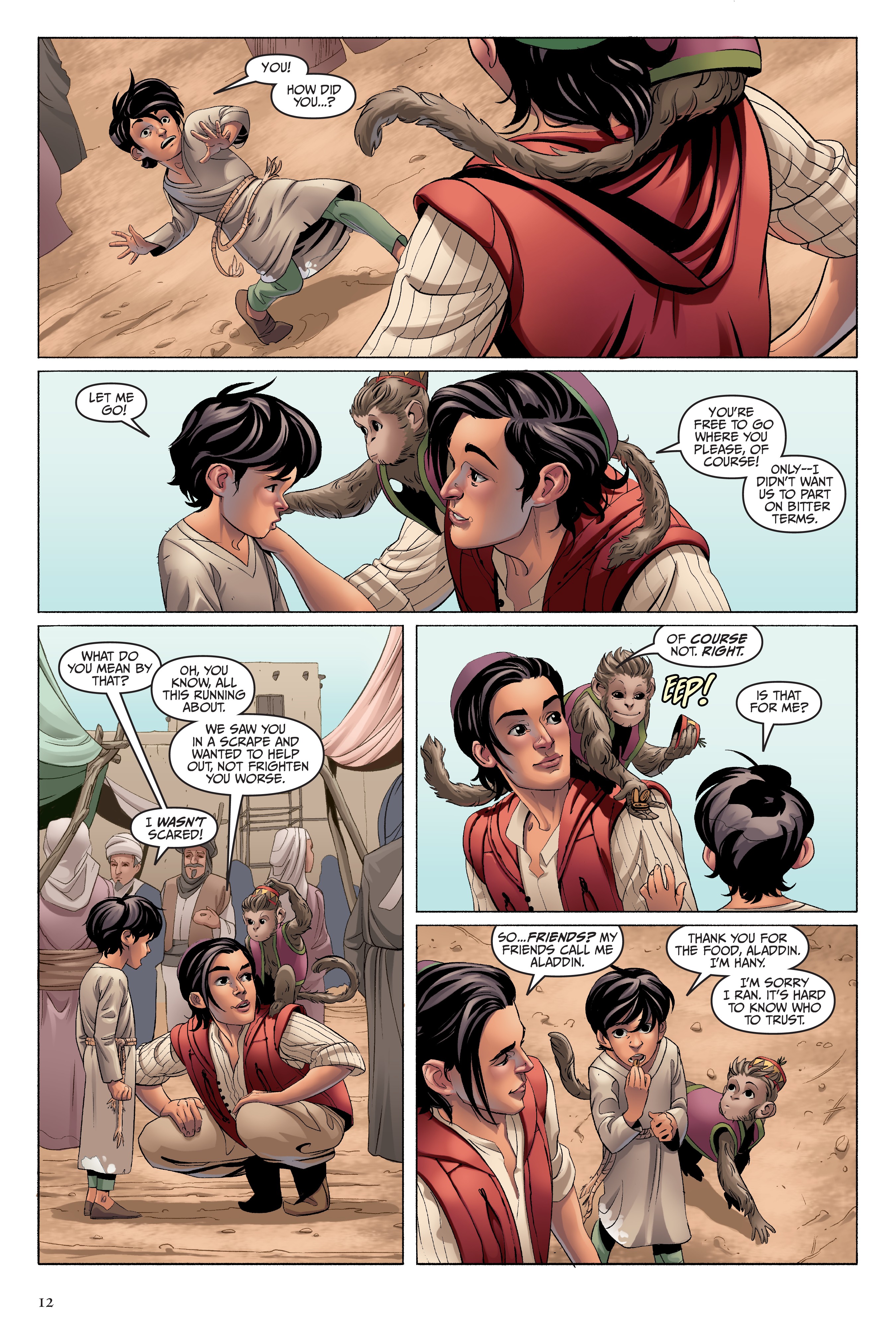 Disney Aladdin: Four Tales of Agrabah  (2019) issue 1 - Page 12