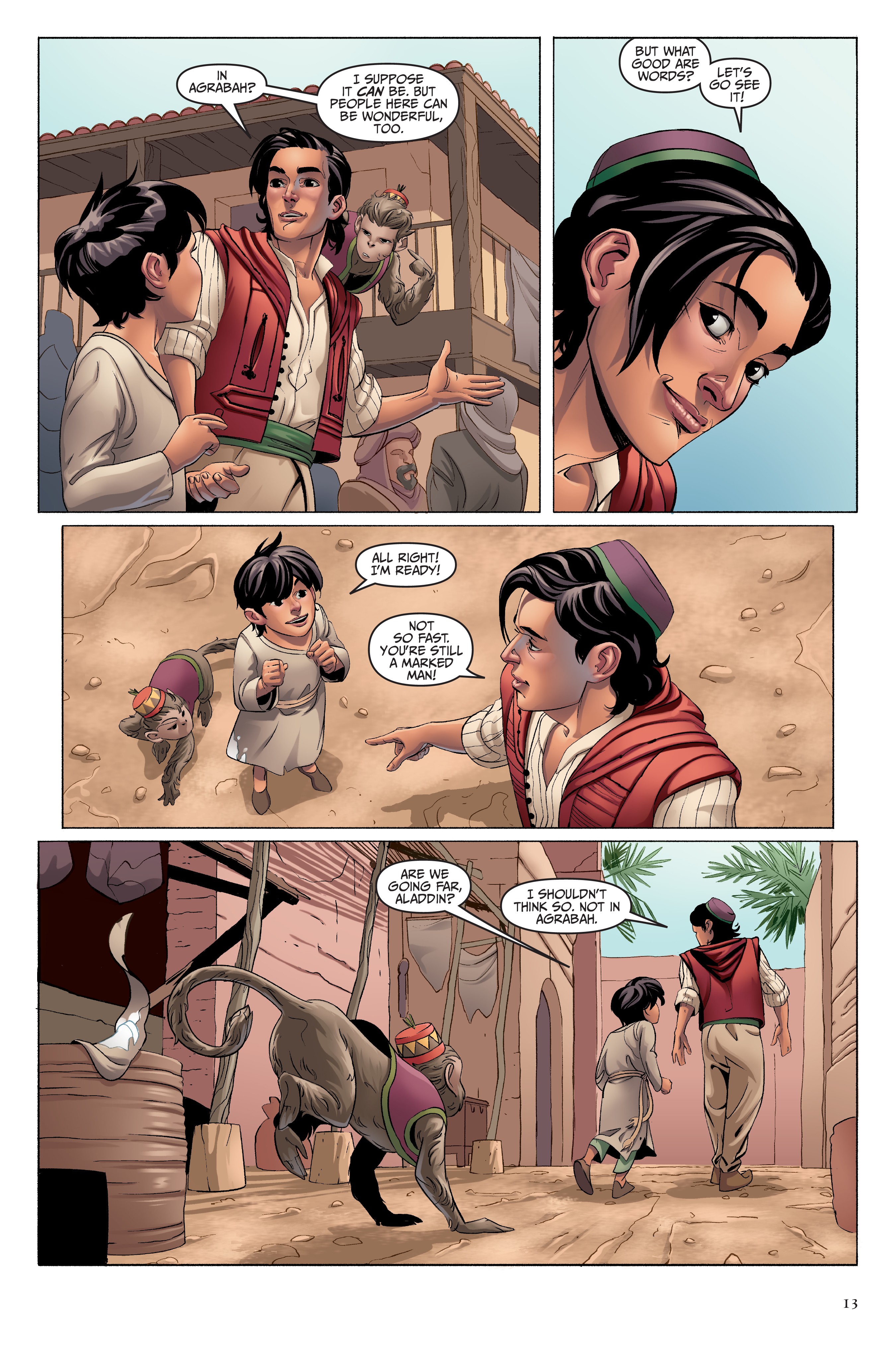 Disney Aladdin: Four Tales of Agrabah  (2019) issue 1 - Page 13