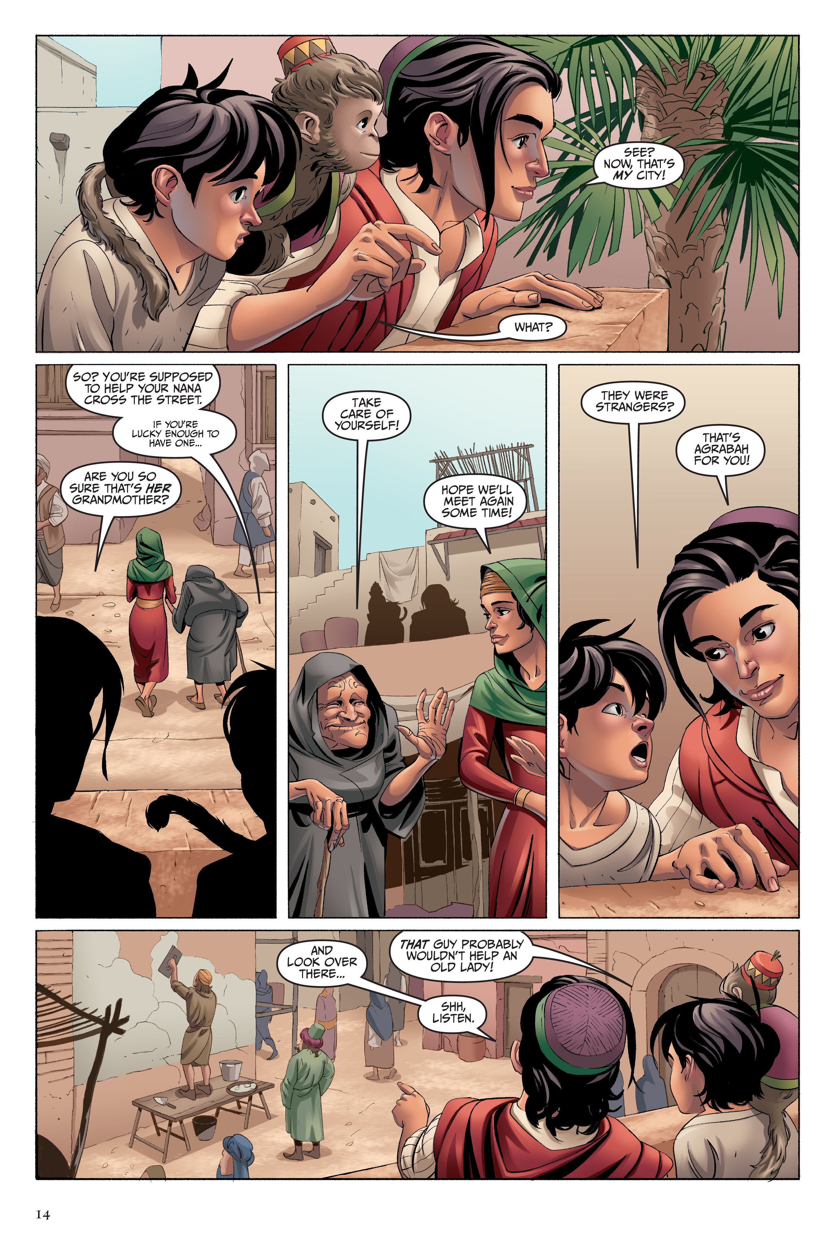 Disney Aladdin: Four Tales of Agrabah  (2019) issue 1 - Page 14