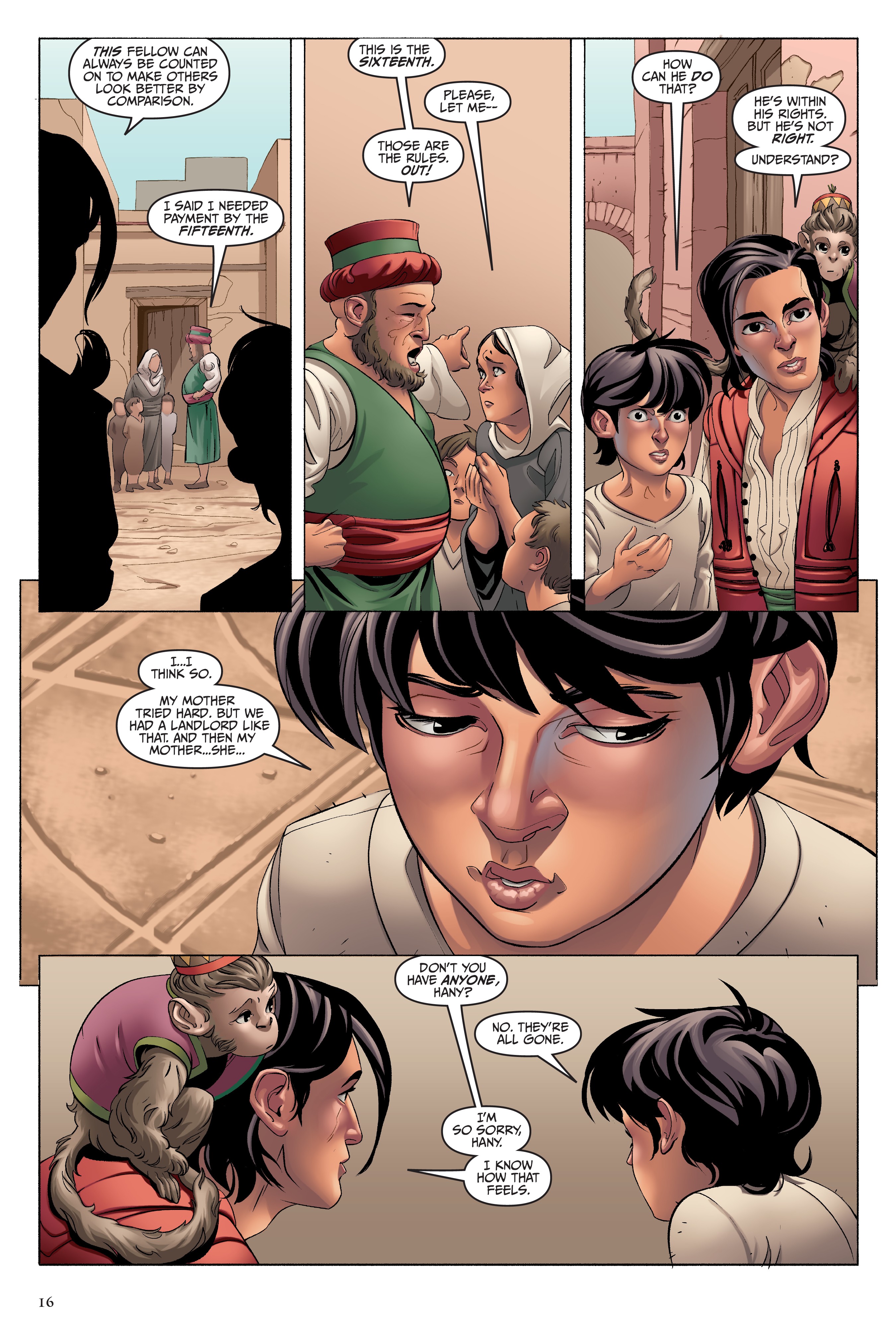 Disney Aladdin: Four Tales of Agrabah  (2019) issue 1 - Page 16