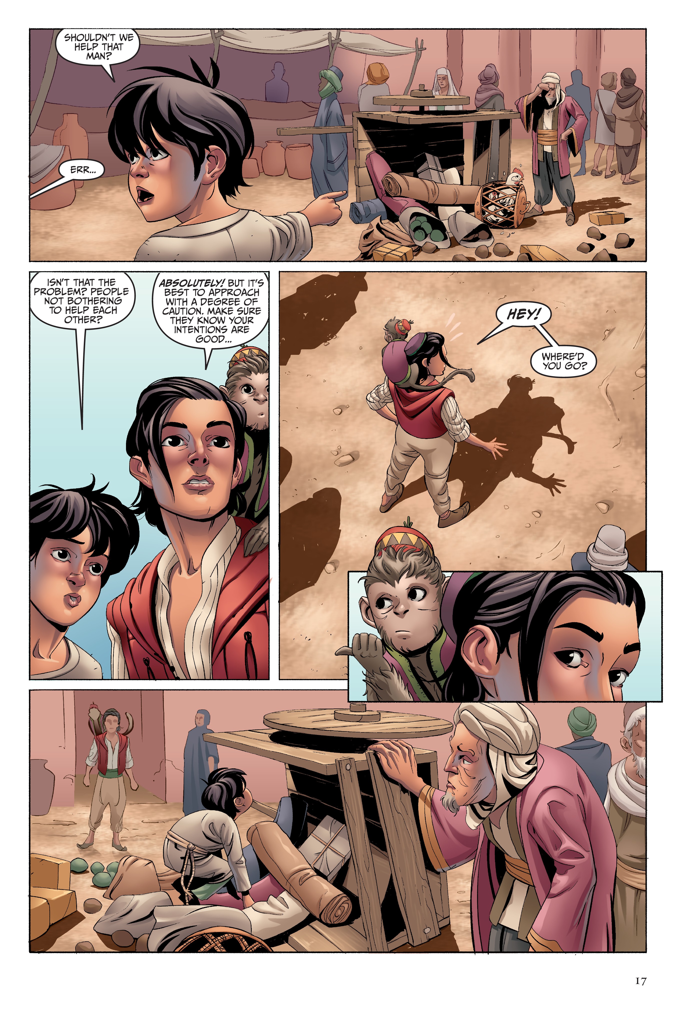 Disney Aladdin: Four Tales of Agrabah  (2019) issue 1 - Page 17