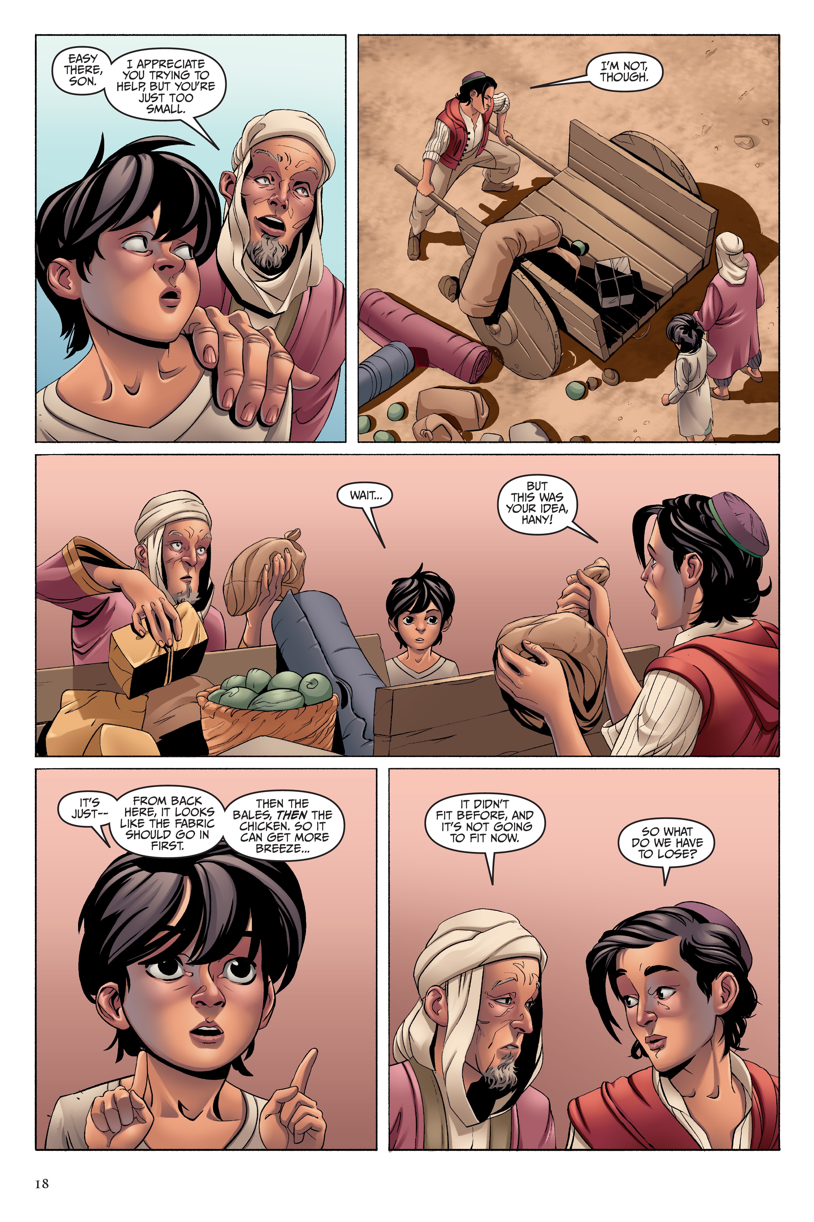 Disney Aladdin: Four Tales of Agrabah  (2019) issue 1 - Page 18