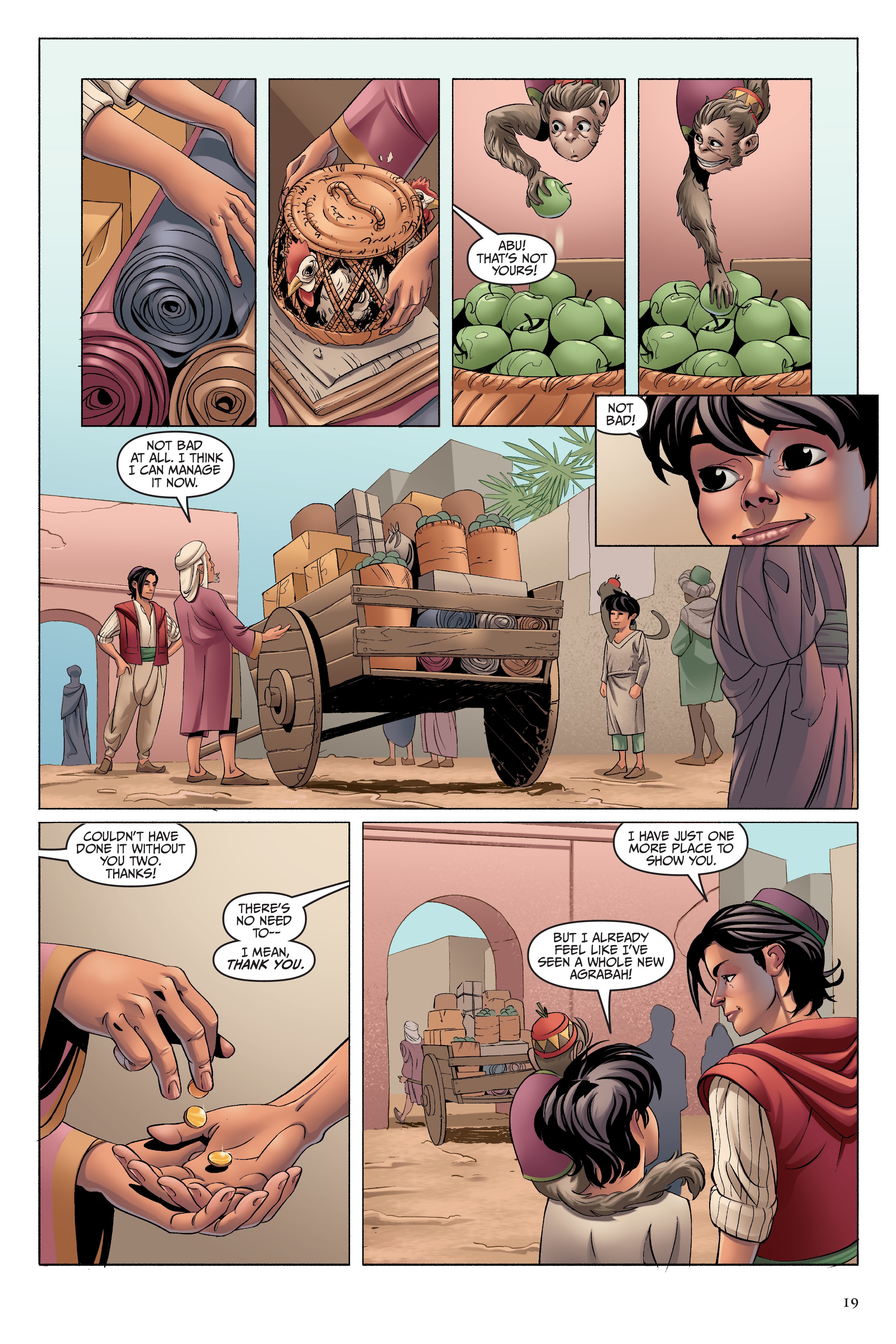 Disney Aladdin: Four Tales of Agrabah  (2019) issue 1 - Page 19