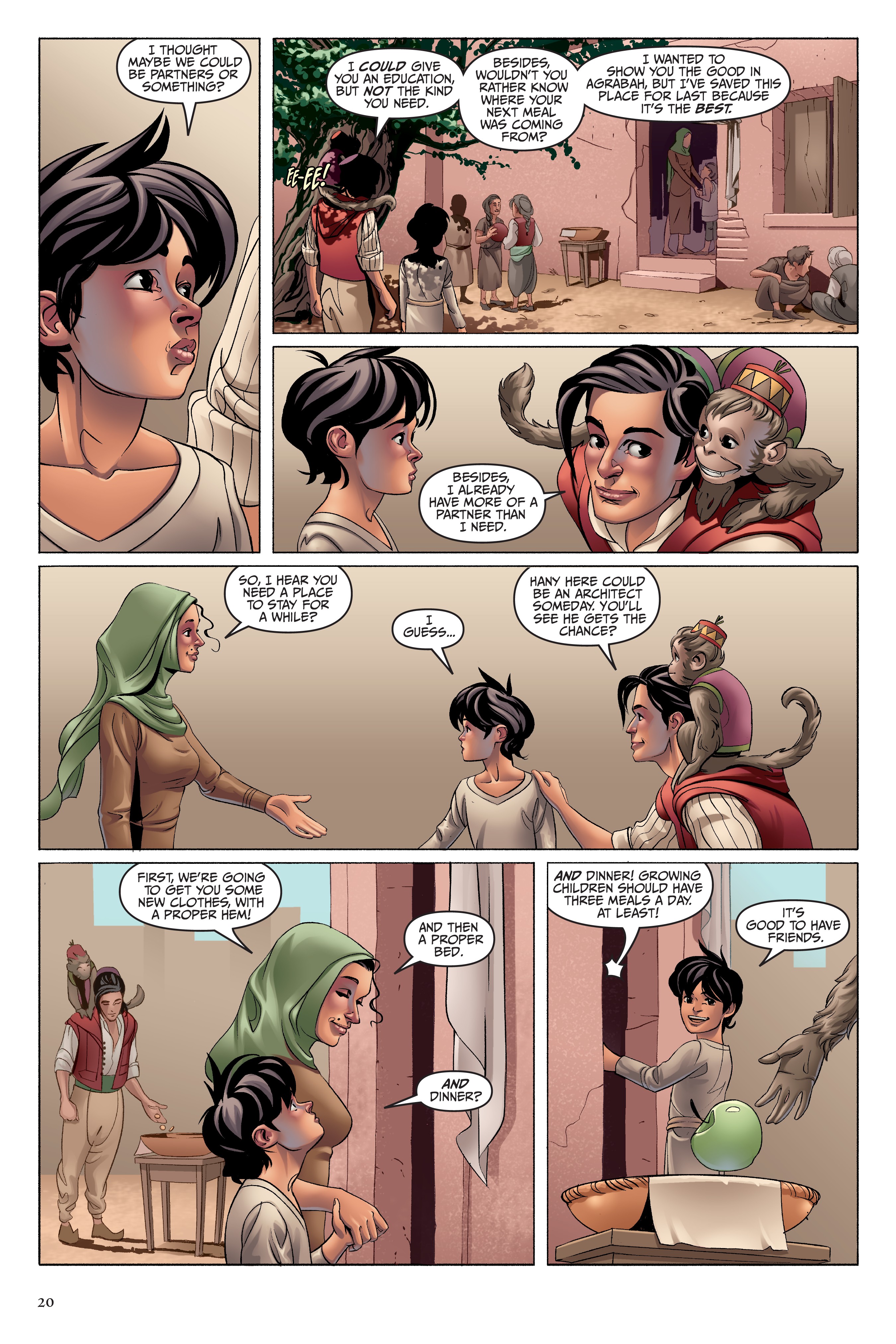 Disney Aladdin: Four Tales of Agrabah  (2019) issue 1 - Page 20