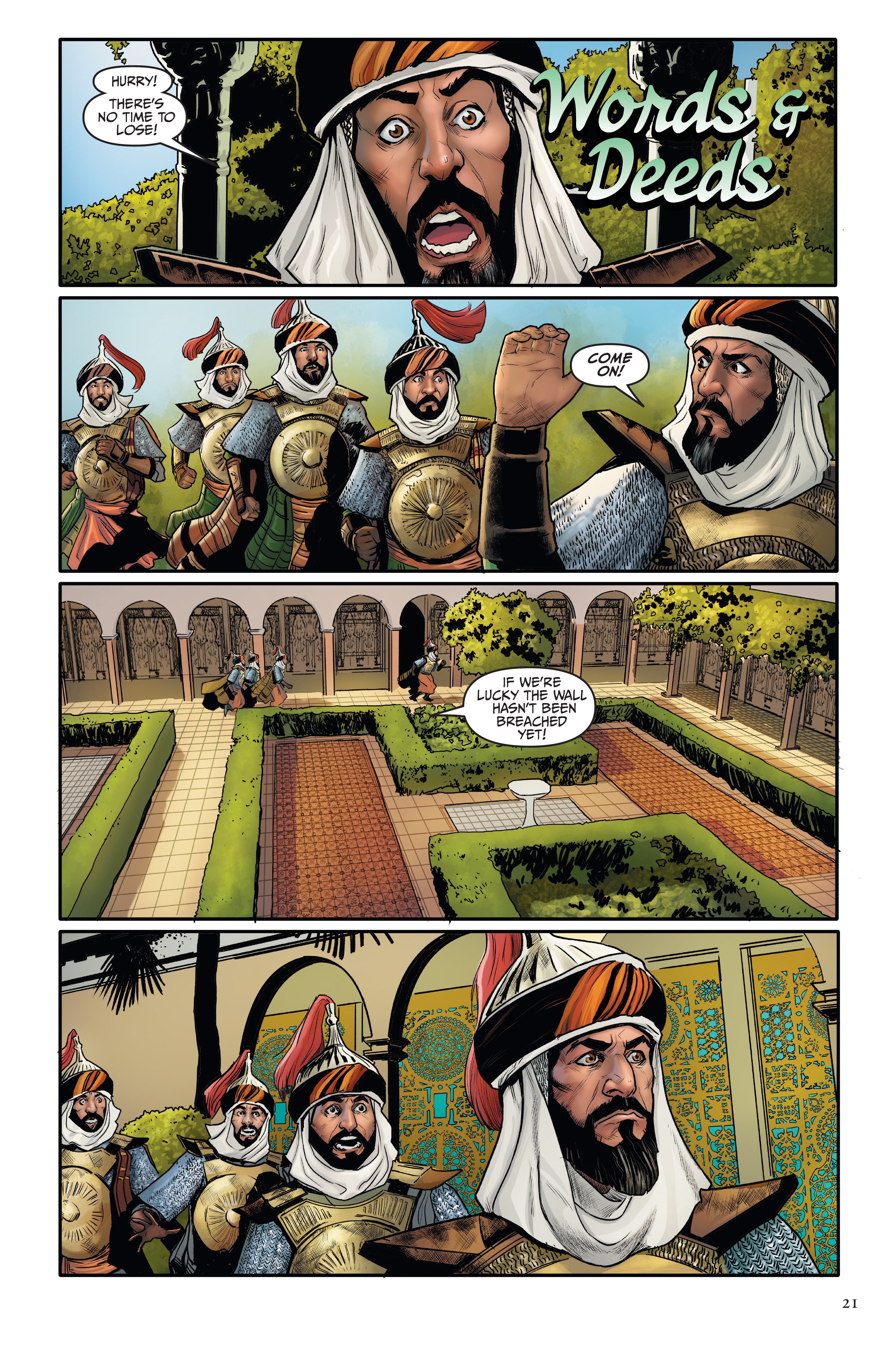 Disney Aladdin: Four Tales of Agrabah  (2019) issue 1 - Page 21