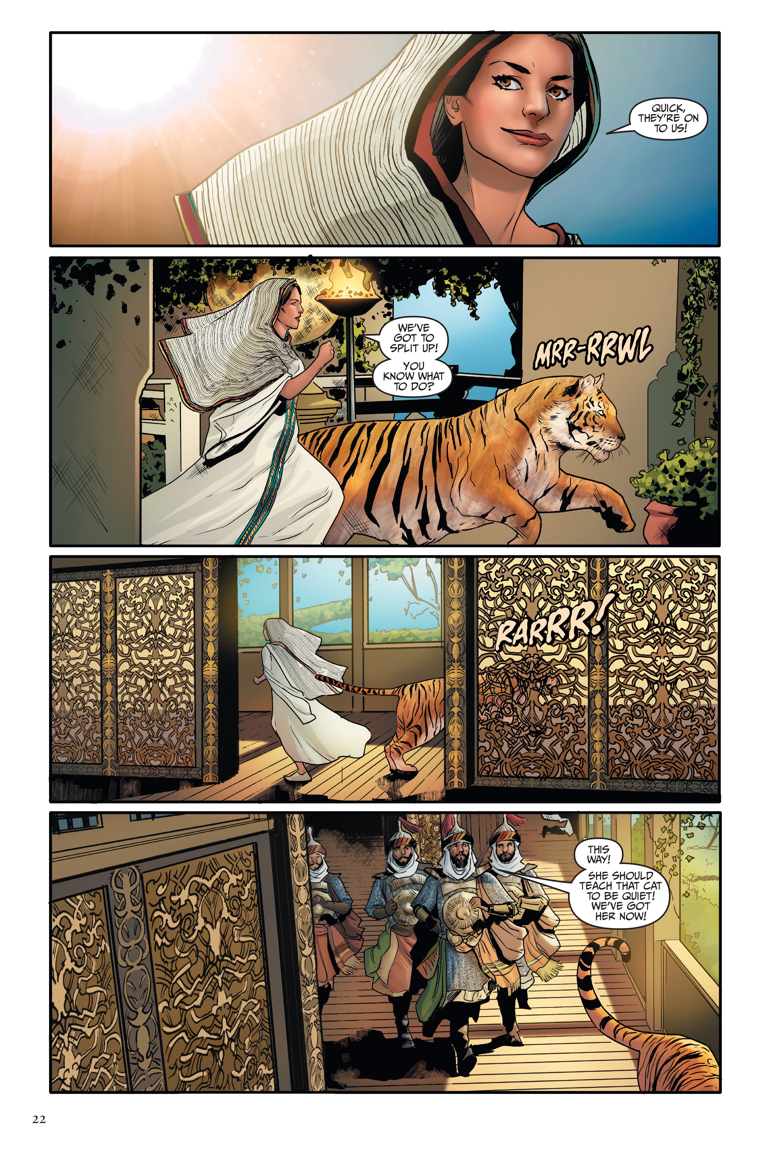 Disney Aladdin: Four Tales of Agrabah  (2019) issue 1 - Page 22