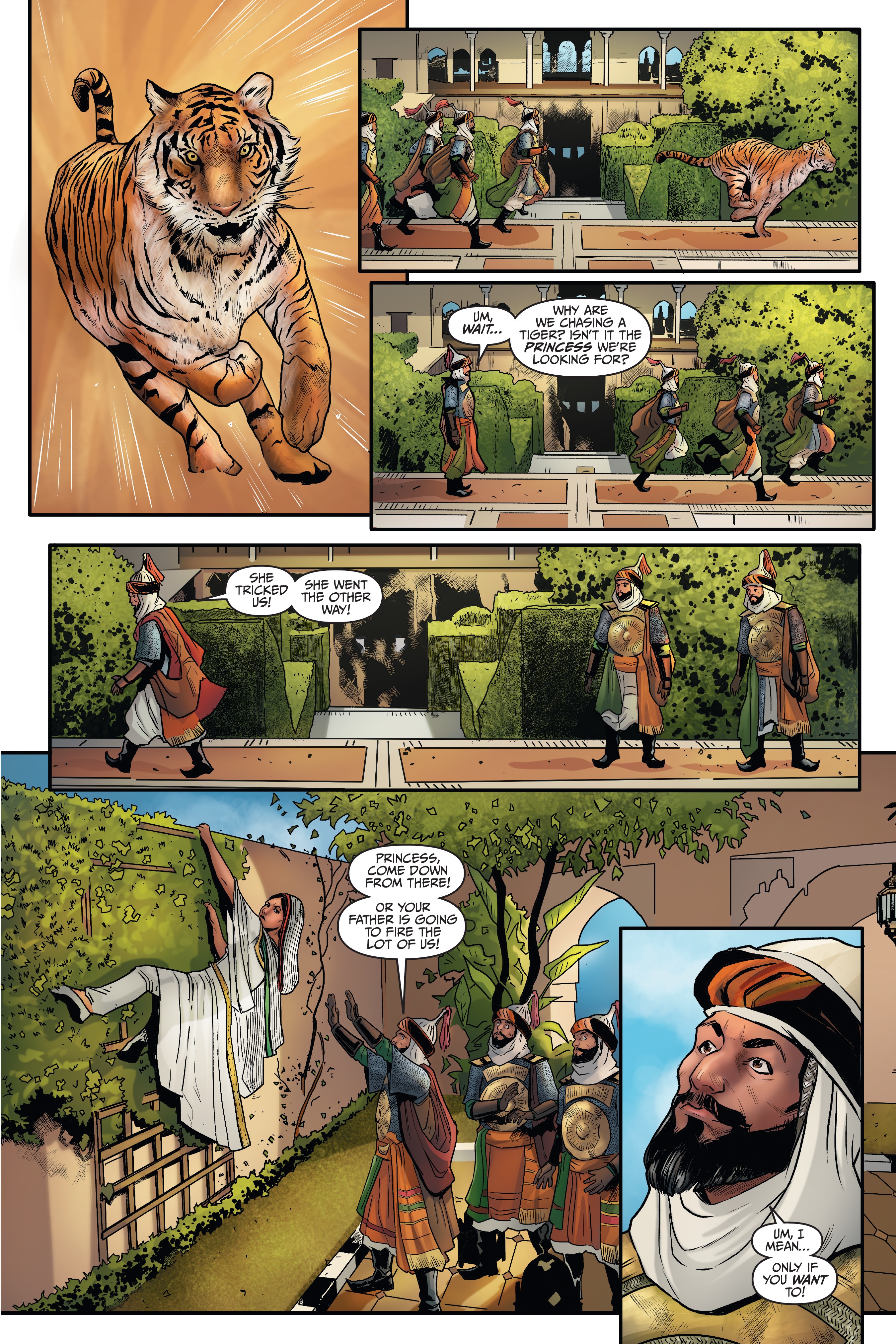 Disney Aladdin: Four Tales of Agrabah  (2019) issue 1 - Page 23