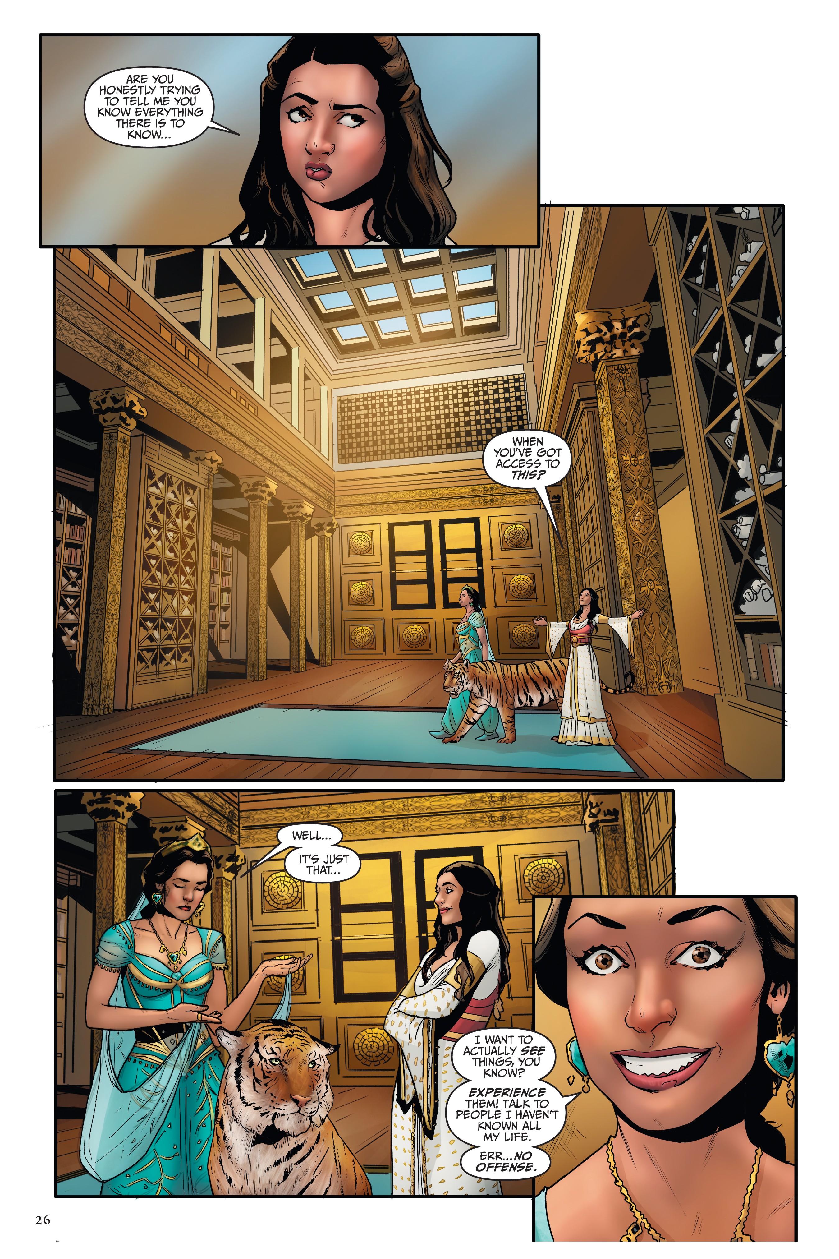 Disney Aladdin: Four Tales of Agrabah  (2019) issue 1 - Page 26