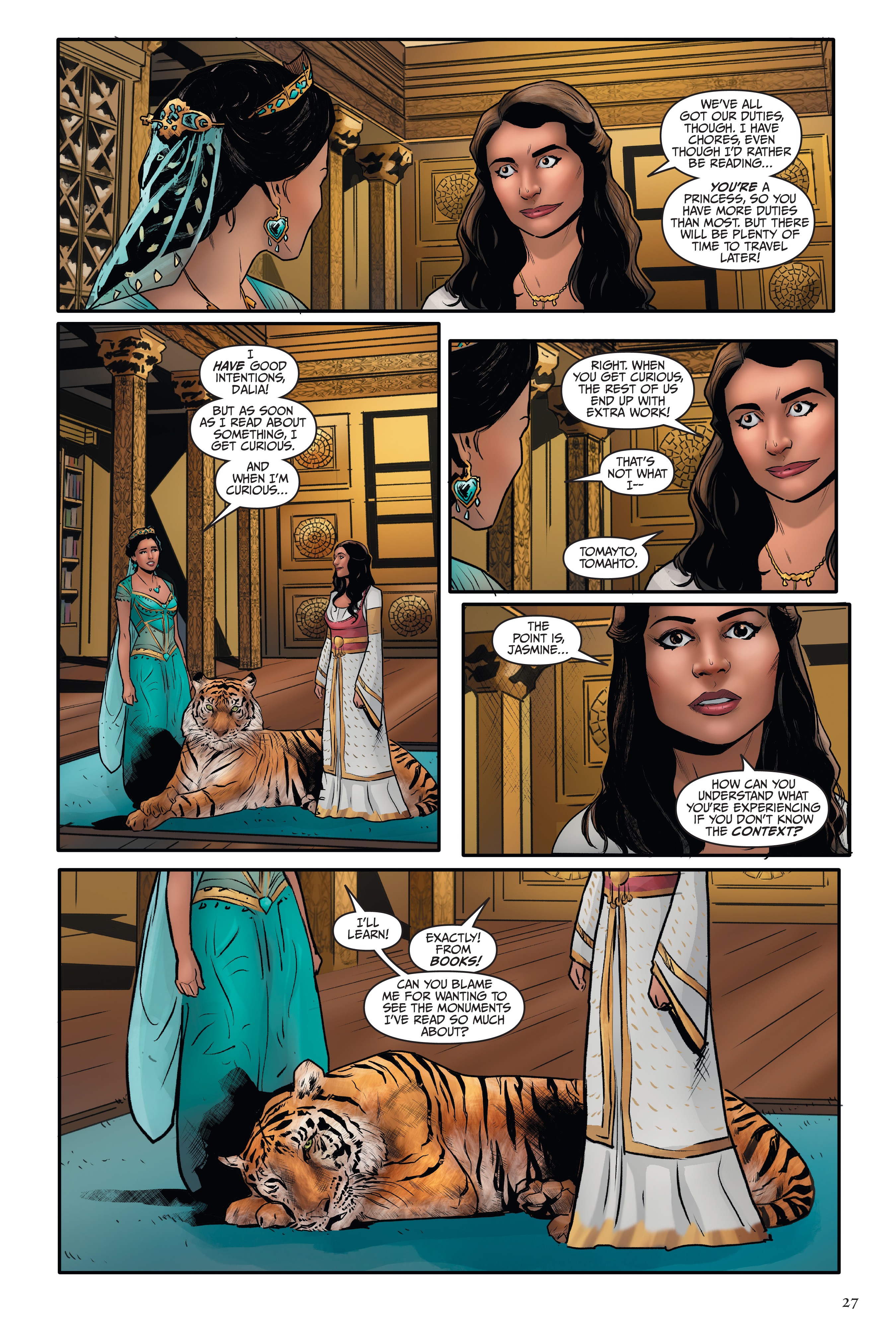 Disney Aladdin: Four Tales of Agrabah  (2019) issue 1 - Page 27