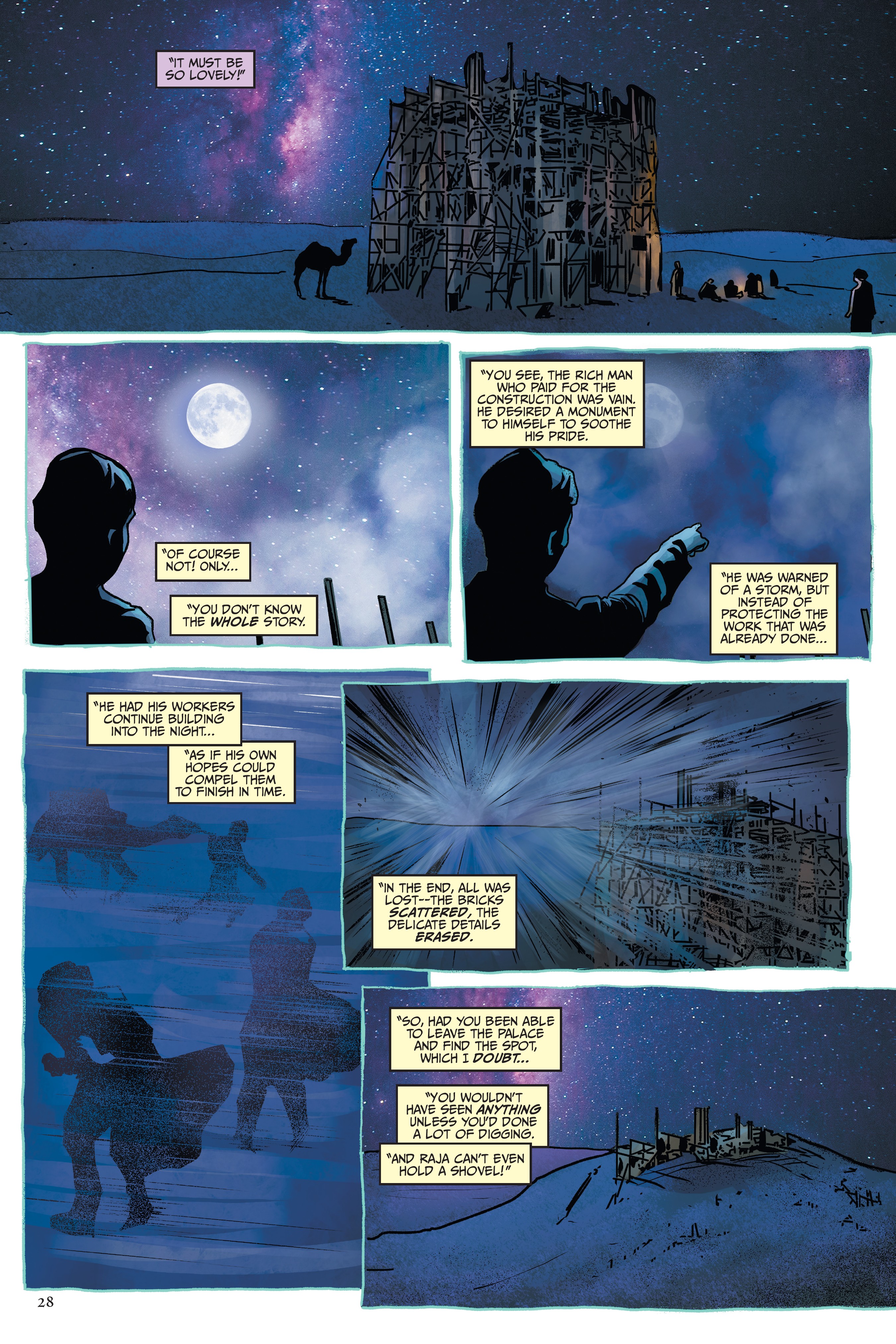 Disney Aladdin: Four Tales of Agrabah  (2019) issue 1 - Page 28