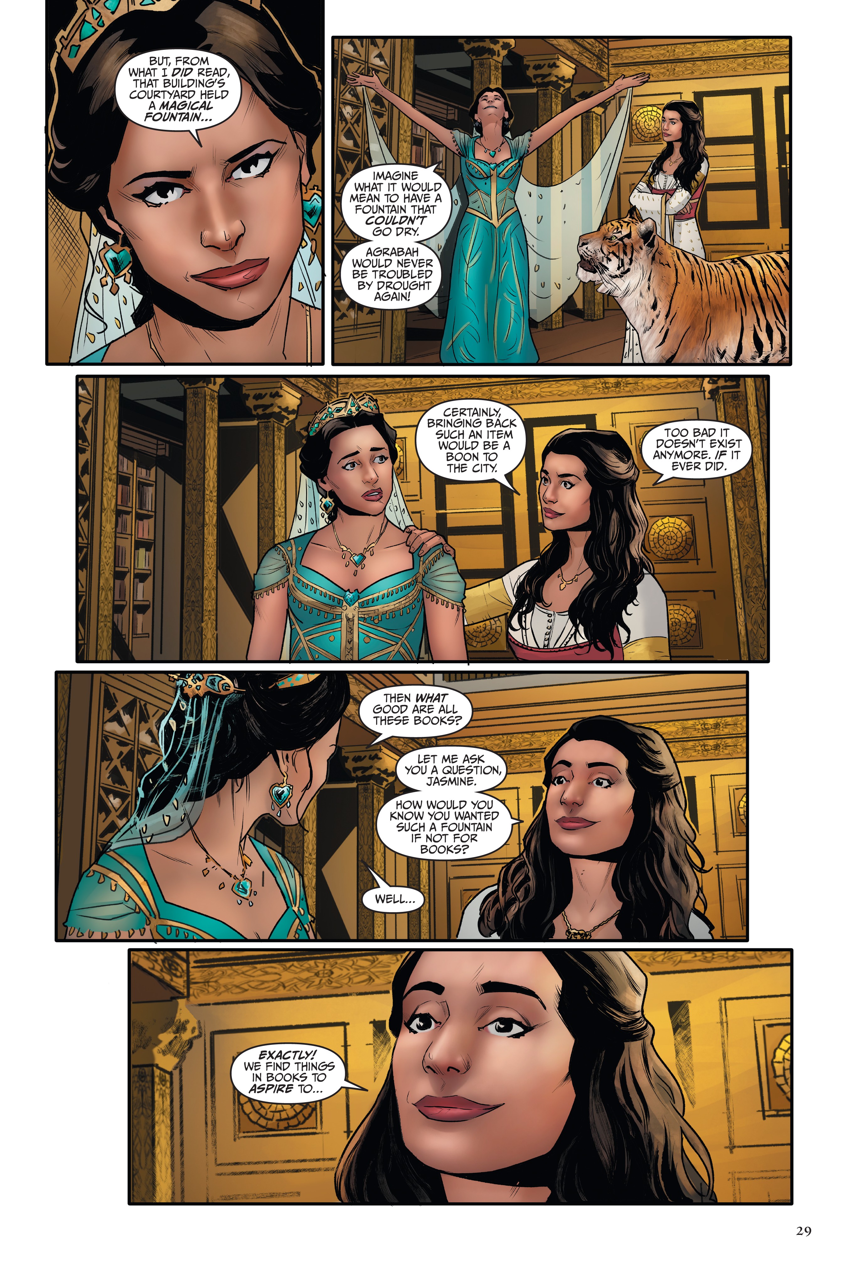 Disney Aladdin: Four Tales of Agrabah  (2019) issue 1 - Page 29