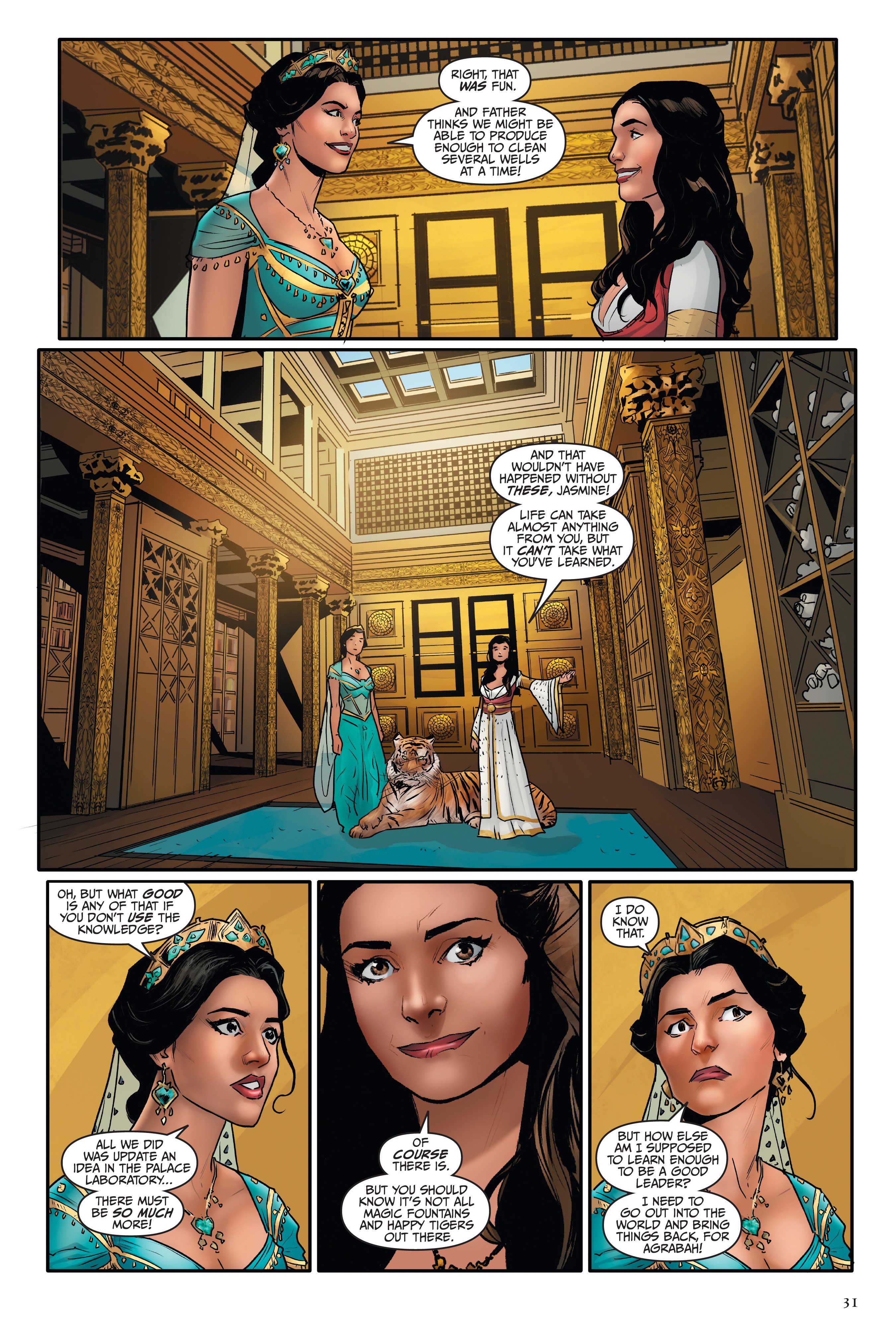 Disney Aladdin: Four Tales of Agrabah  (2019) issue 1 - Page 31