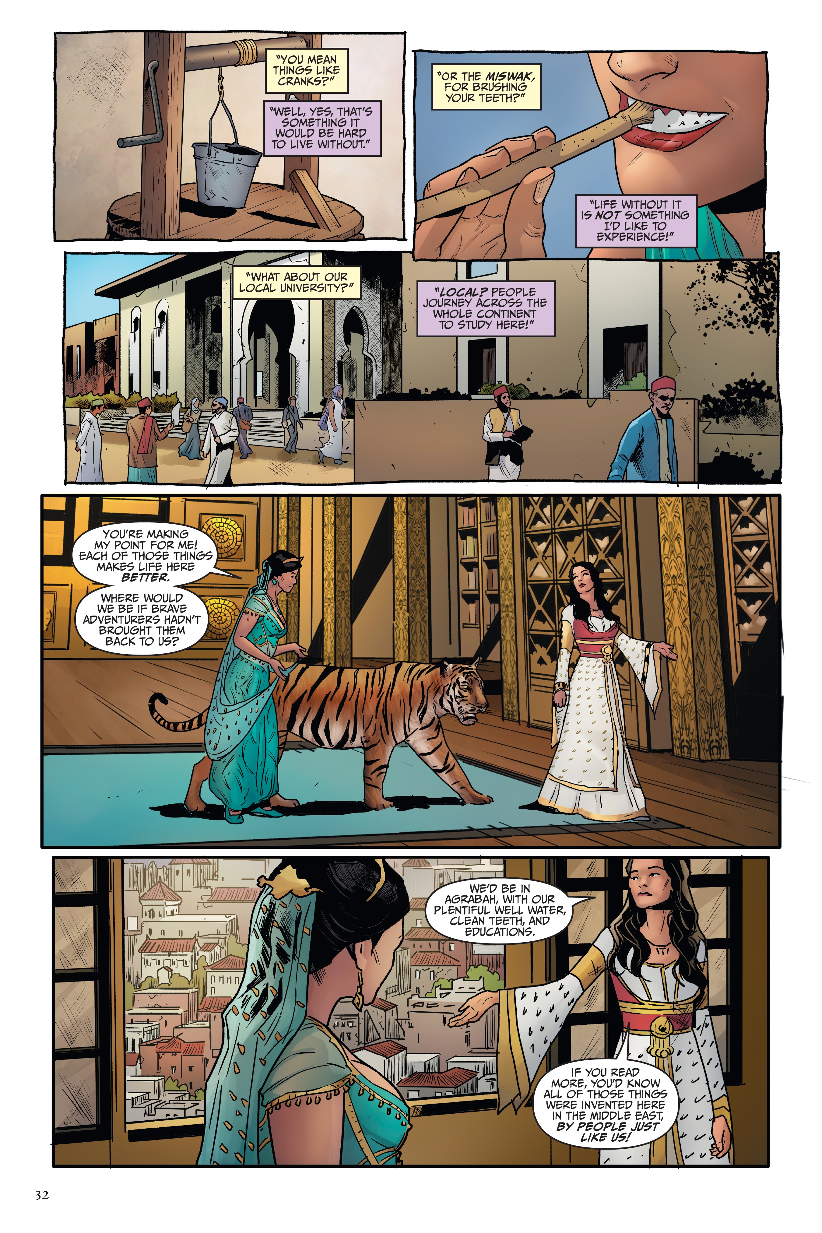 Disney Aladdin: Four Tales of Agrabah  (2019) issue 1 - Page 32